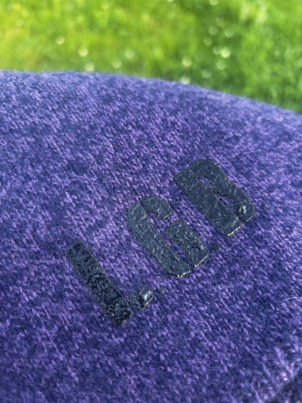 Le Grande Bleu (L.G.B.) L.G.B. Purple Logo Beanie Size ONE SIZE - 4 Thumbnail