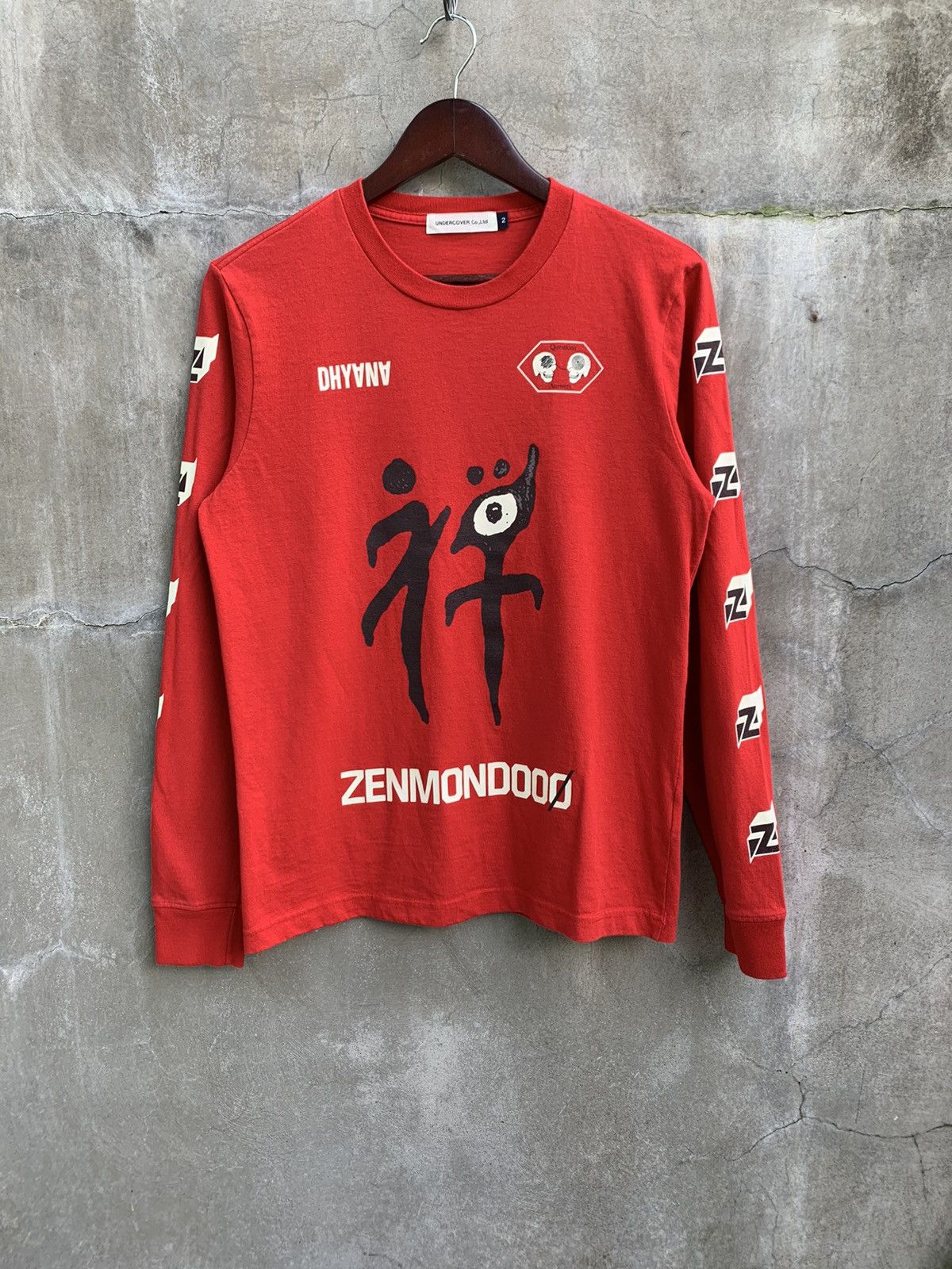 Undercover Zenmondooo Long Sleeve Tee Size US M / EU 48-50 / 2 - 1 Thumbnail