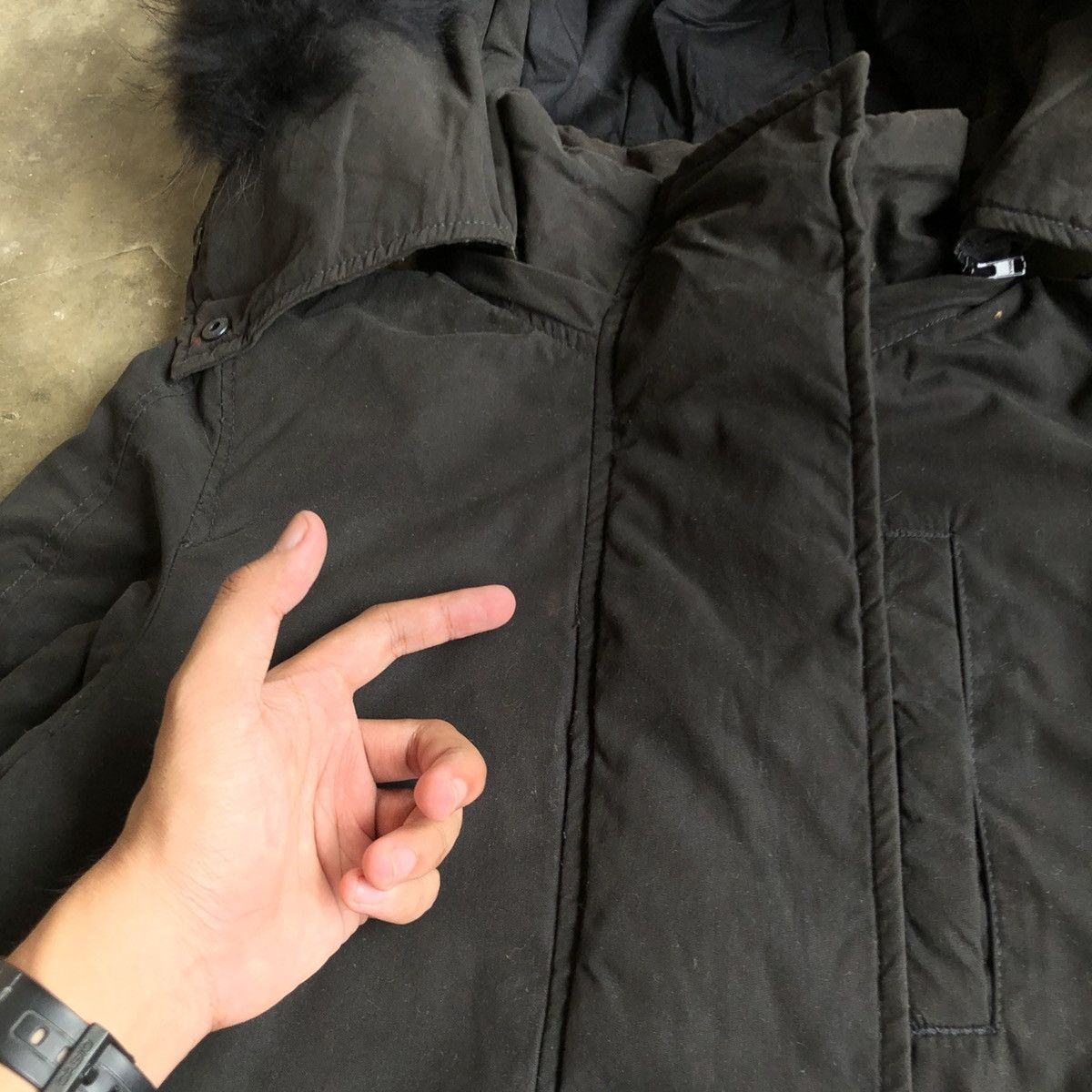 Japanese Brand 2000s Rodeo Crown Goa Apocalypse Style Jacket Fur Ziphoodie Size US M / EU 48-50 / 2 - 21 Thumbnail