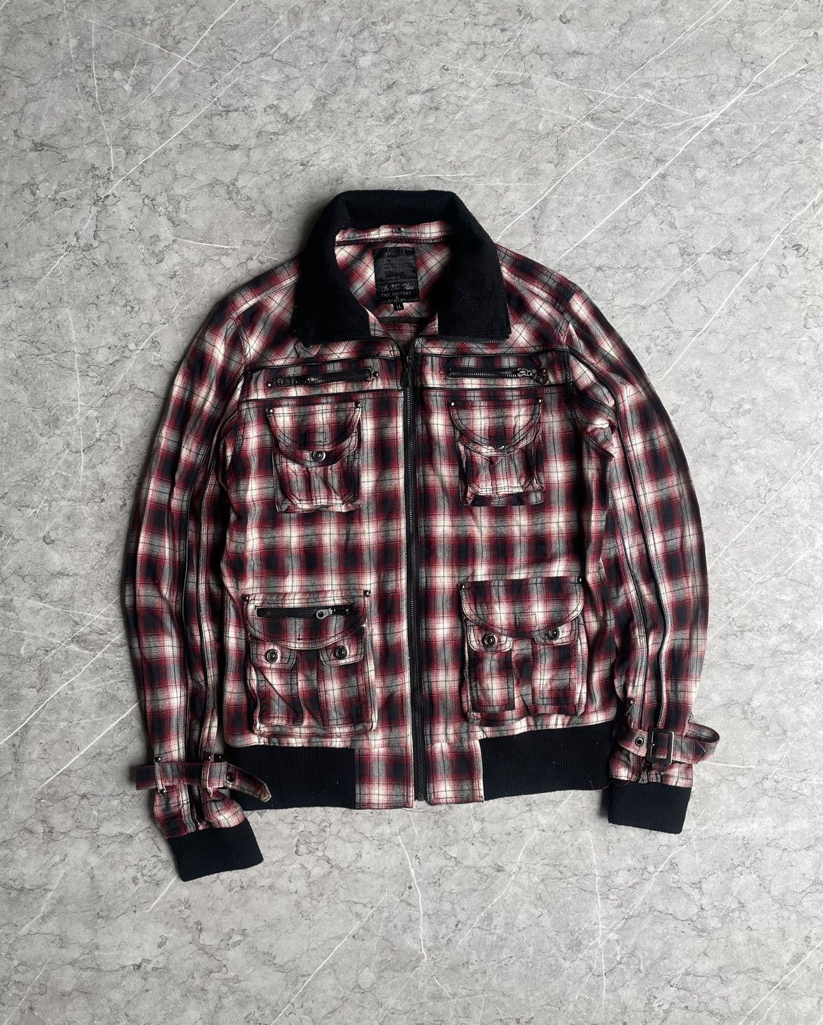 In The Attic In the attic Plaid Bondage Punk Jacket Size US M / EU 48-50 / 2 - 4 Thumbnail