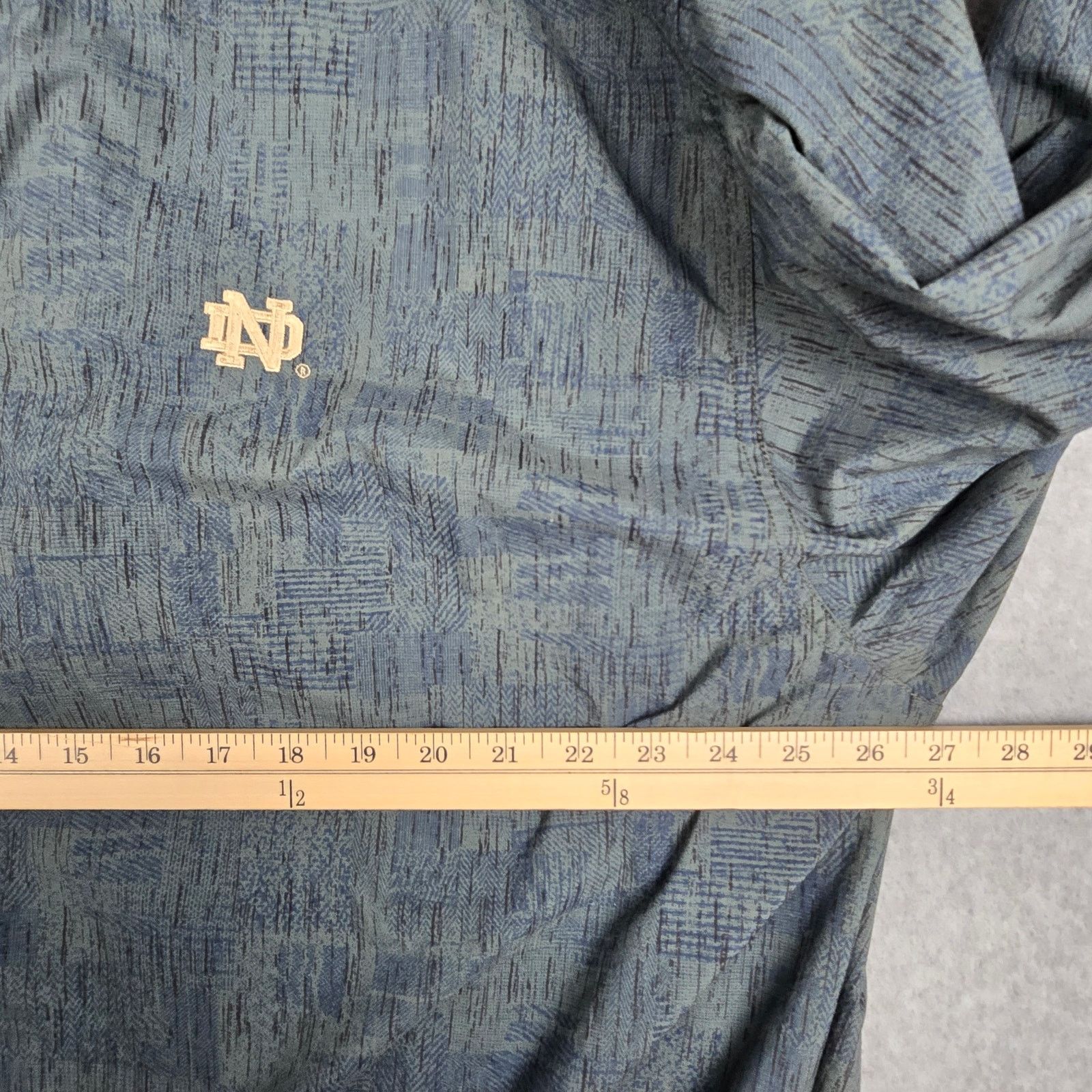 Nike Vintage Nike Golf Notre Dame XL Green 1/4 Button Pullover Size US XL / EU 56 / 4 - 17 Thumbnail