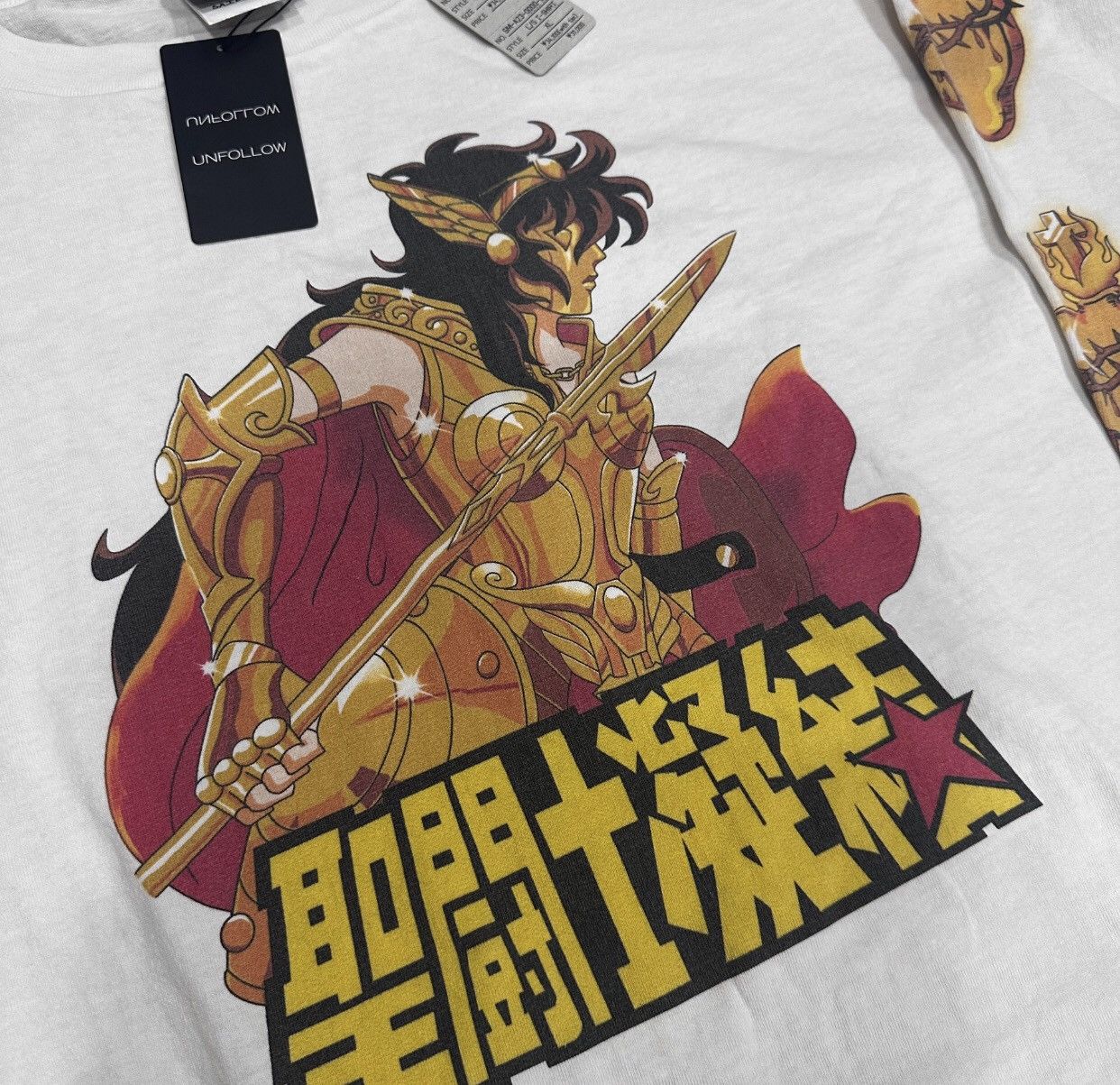 Saint Michael Saint Michael x Clot Gold Saint Seiya Long Sleeve Shirt Size US XL / EU 56 / 4 - 3 Thumbnail