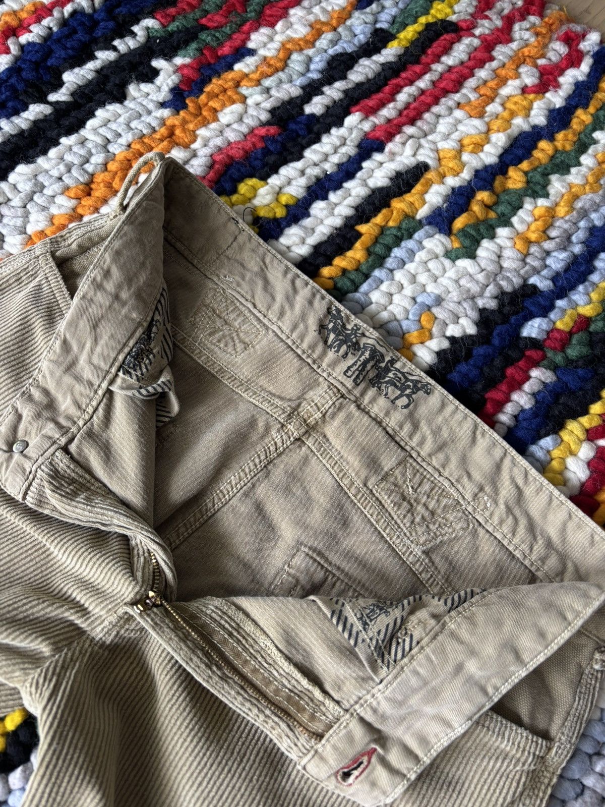 Levi's Levis Engineered Style Buckleback Corduroy Pants Size US 34 / EU 50 - 7 Thumbnail