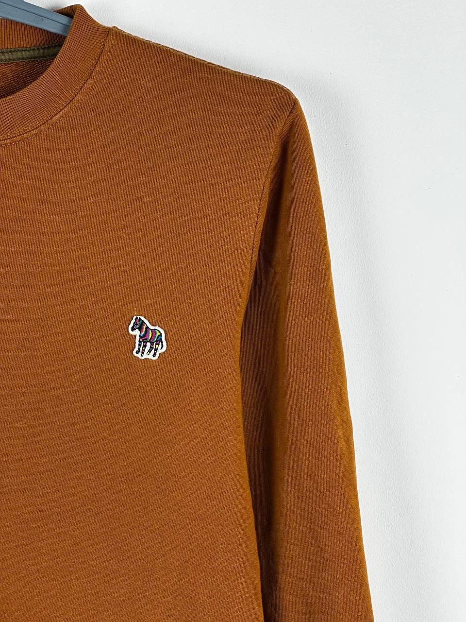 Paul Smith Paul Smith Brown Zebra Organic Cotton Graphic Sweatshirt Size US S / EU 44-46 / 1 - 4 Thumbnail