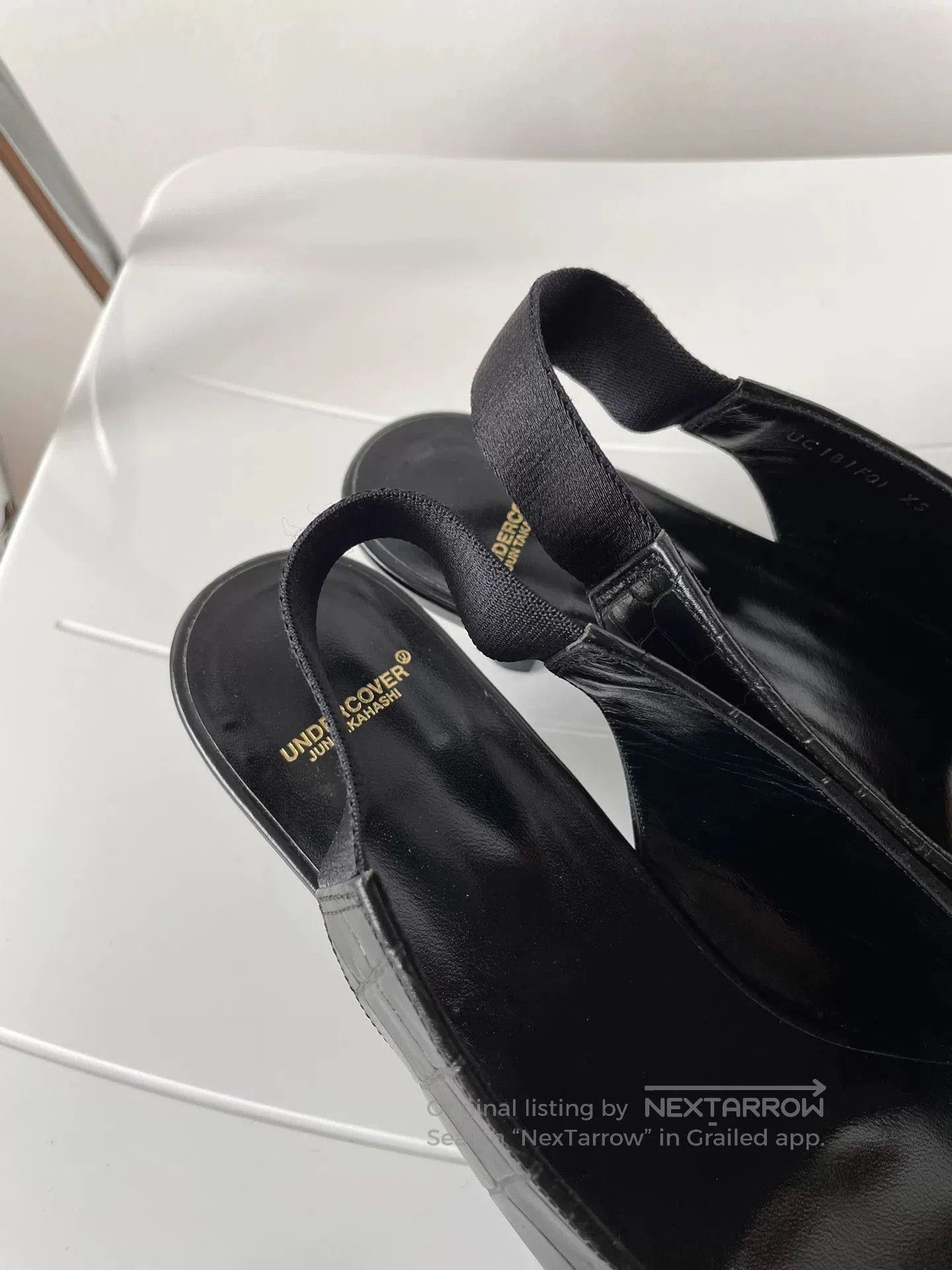 Undercover Undercover Pointed Low Heel Leather Shoes. Size US 4.5 / IT 34.5 - 4 Thumbnail