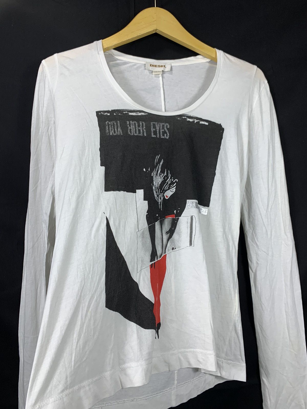 Diesel Sick Diesel YOU FOR EYES LongSlevee shirt Size US S / EU 44-46 / 1 - 3 Thumbnail