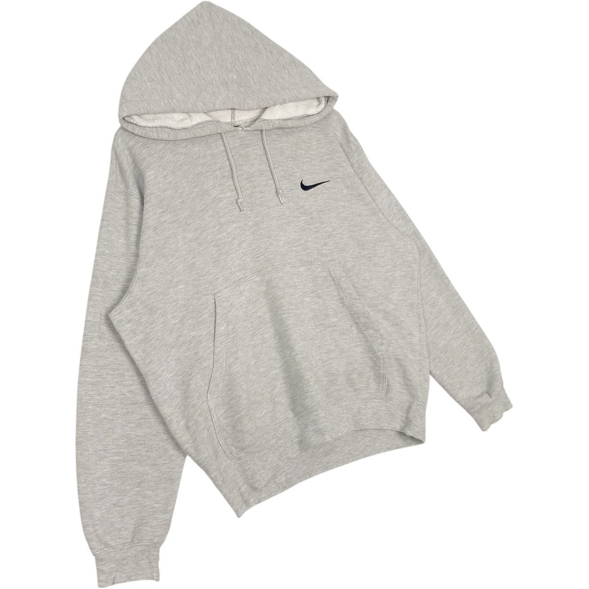 Other Vintage 90s Nike Swoosh Hoodie Sweater Grey Made In Vietnam Size US M / EU 48-50 / 2 - 3 Thumbnail