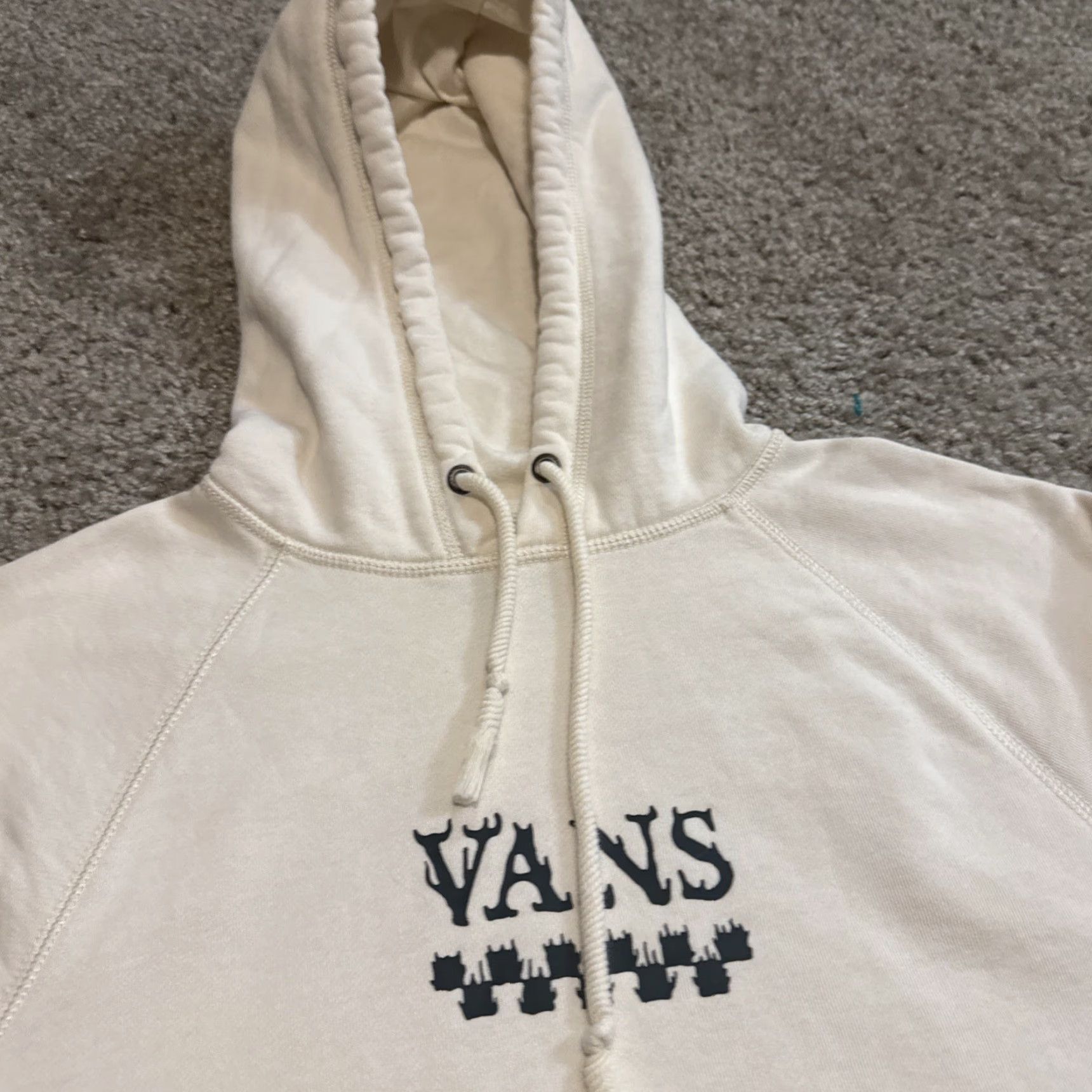 Vans Vans Skateboarding Versa White Hoodie Sweatshirt Adult Large Mens Size US L / EU 52-54 / 3 - 2 Thumbnail