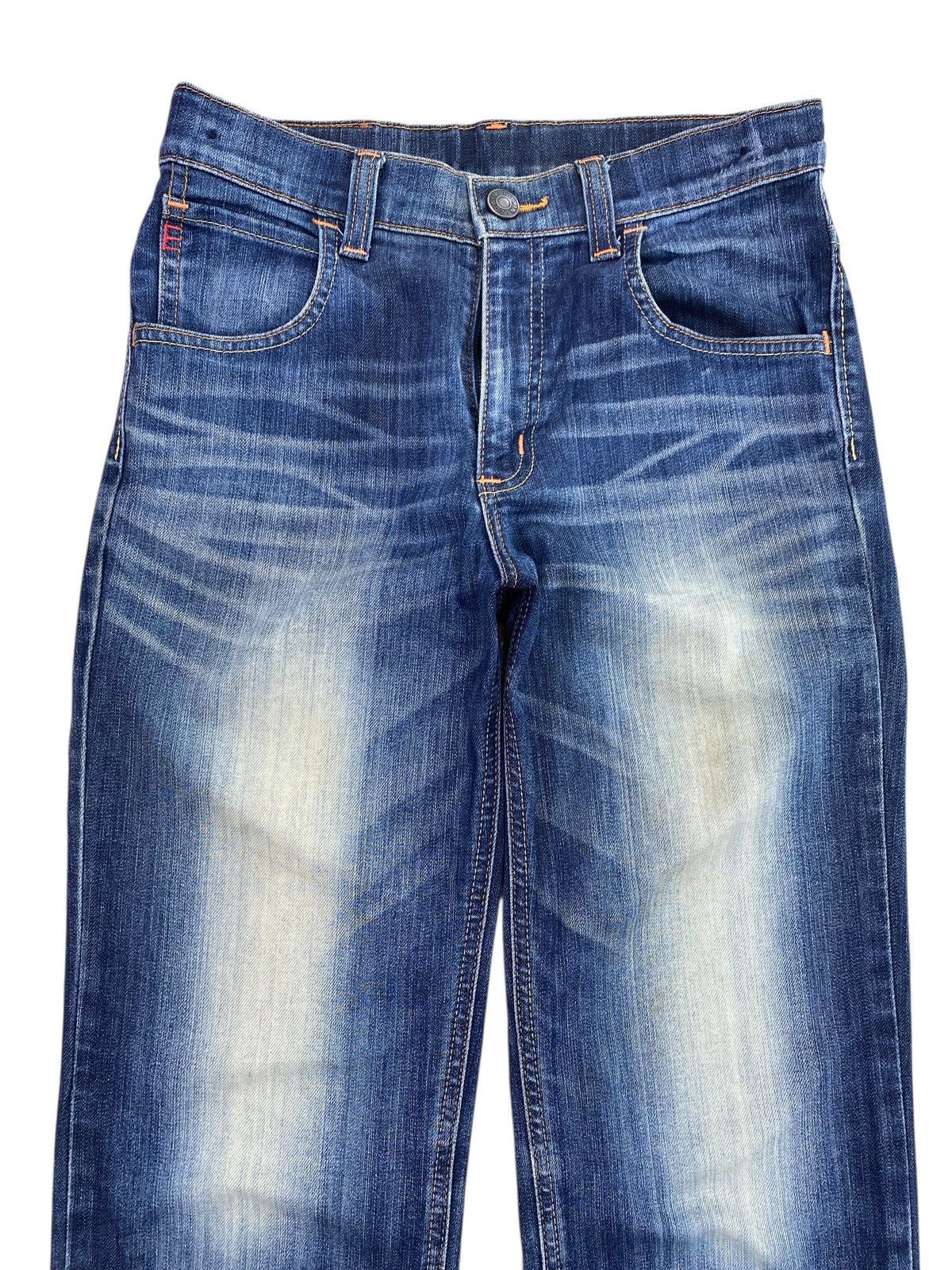 Edwin Edwin Whiskers Faded Wash Style Straight Cut Soft Denim Size US 28 / EU 44 - 2 Thumbnail