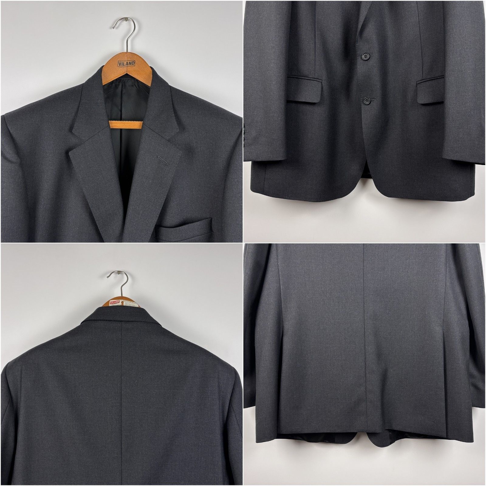 Gieves & Hawkes Gieves & Hawkes Savile Row 2 Piece Wool Suit 48R / 42" Size 48R - 4 Thumbnail