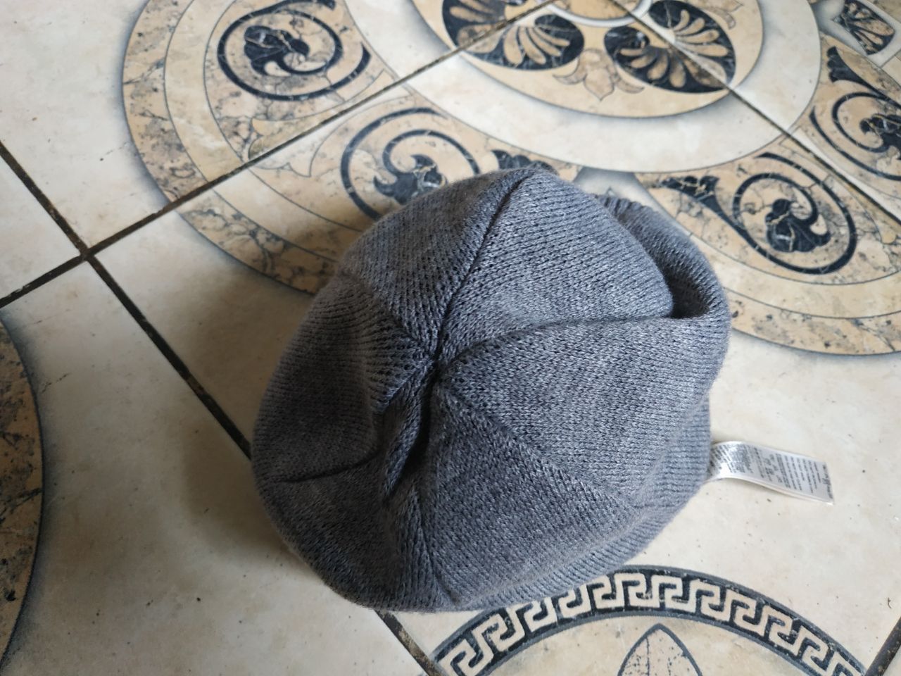Diesel Diesel Reversible Mohawk Beanie Hat Y2K Black Gray Knit Size ONE SIZE - 16 Thumbnail