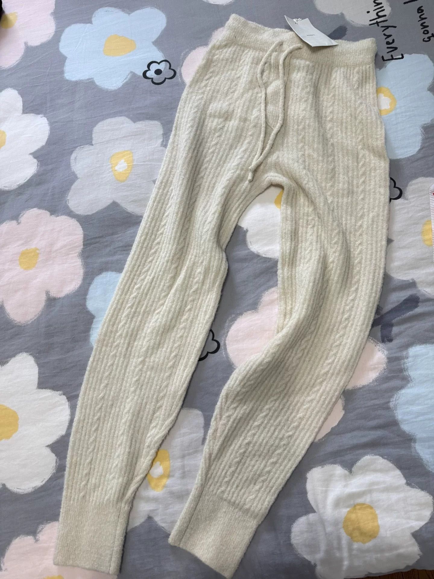 AMOMENTO Amomento Wool Blend Knit Pants for Fall Size 30" / US 8 / IT 44 - 1 Thumbnail