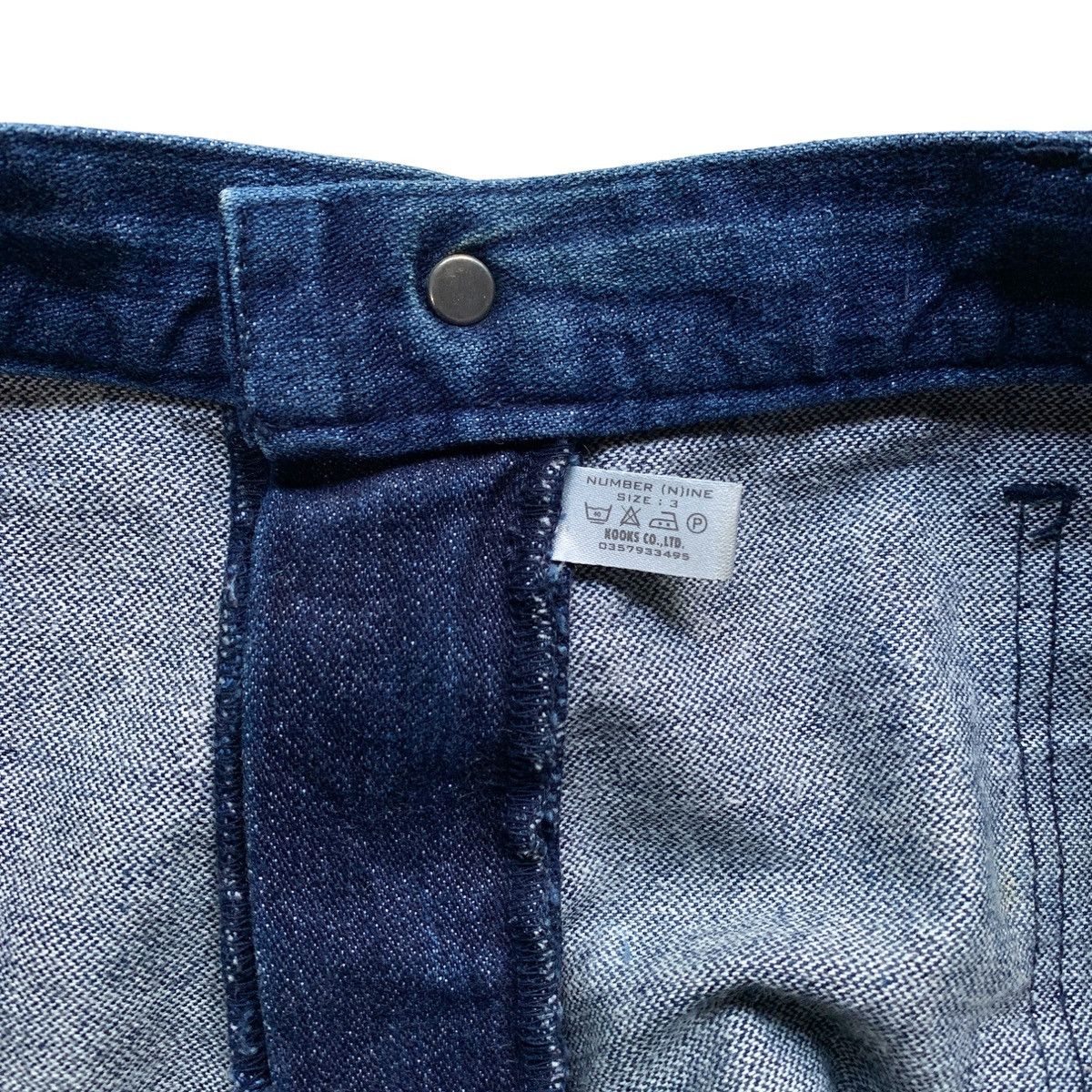 Number (N)ine Number Nine Buffalo Bush Denim Pant Size US 30 / EU 46 - 8 Thumbnail