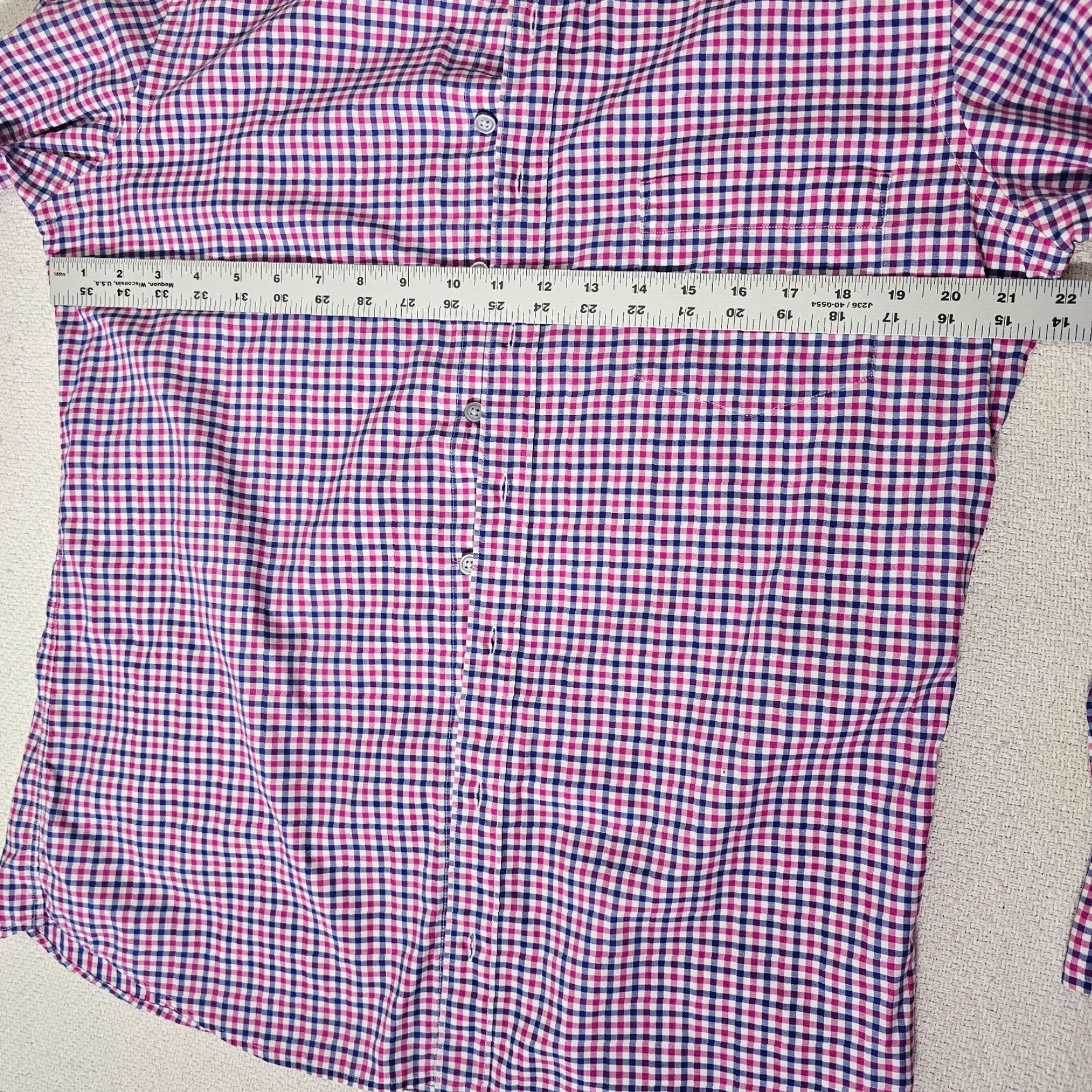 Rodd & Gunn Rodd & Gunn Button-Down Shirt Men M Blue Plaid Italy Long Sleeve Regular Button-Up Collared Modern Vintage: No Size US M / EU 48-50 / 2 - 5 Thumbnail