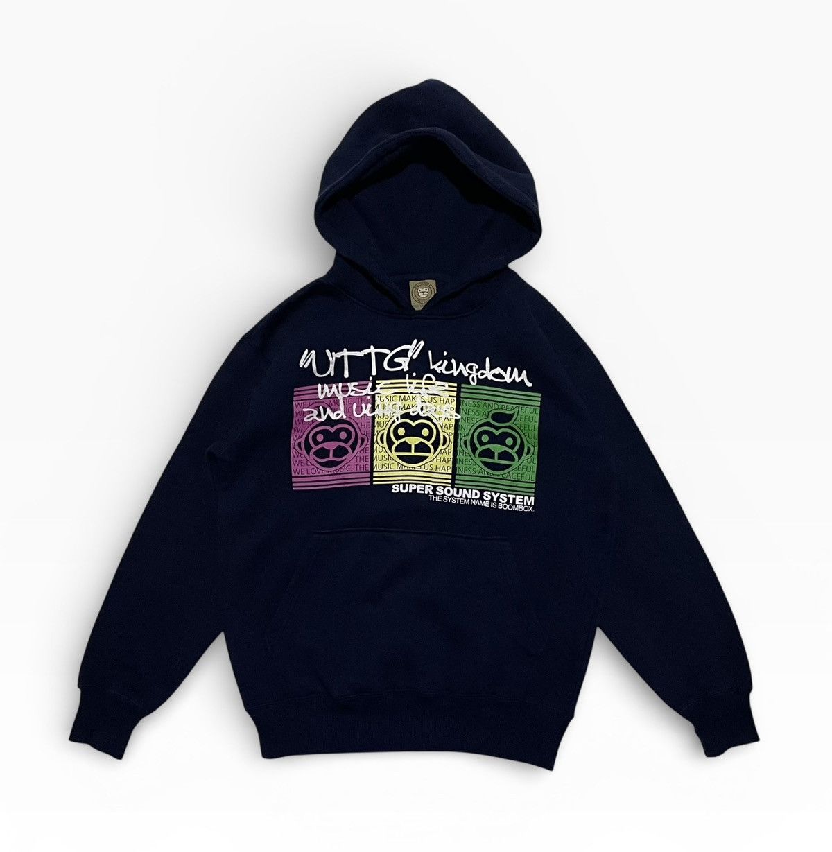 Japanese Brand UITTG Baby Ape Pullover Hoodie Size US M / EU 48-50 / 2 - 1 Thumbnail