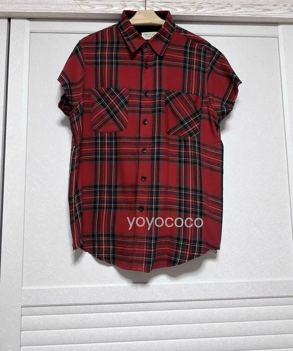 Fear of God Fear of God 2nd OG Sleeveless Shirt - dmc Size US S / EU 44-46 / 1 - 3 Thumbnail