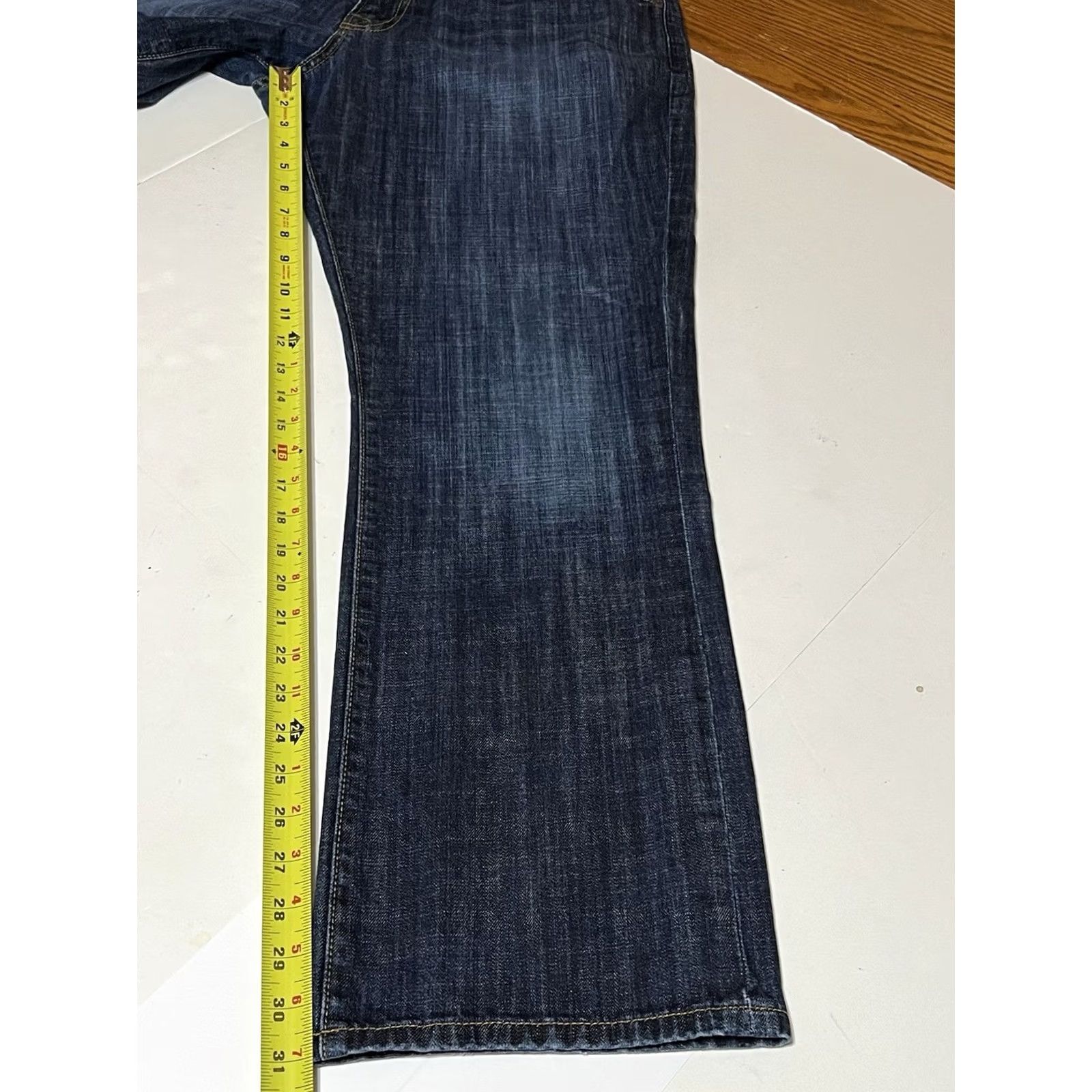 Lucky Brand Lucky Brand 221 Original Boot Jeans Mens 38 x 32 38x31 Blue Whiskered Cowboy Denim Regular 5-Pocket Zipper Button Logo Vintage? No Size US 38 / EU 54 - 5 Thumbnail