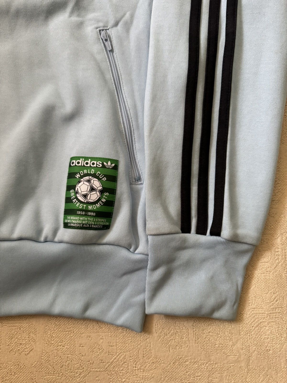 Adidas Vintage Adidas Der Kaiser Franz Beckenbauer Track Jacket Size US S / EU 44-46 / 1 - 4 Thumbnail