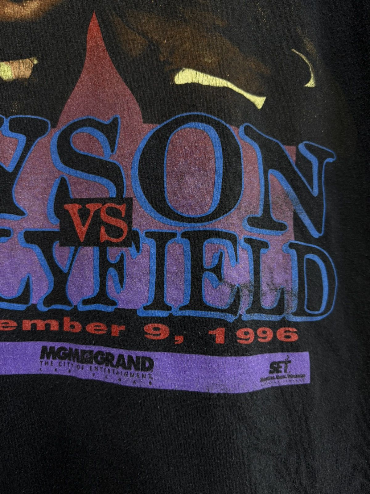 Vintage Vintage 1996 Mike Tyson Boxing T-Shirt Vtg MGM Promo Tee XL Size US XL / EU 56 / 4 - 7 Thumbnail
