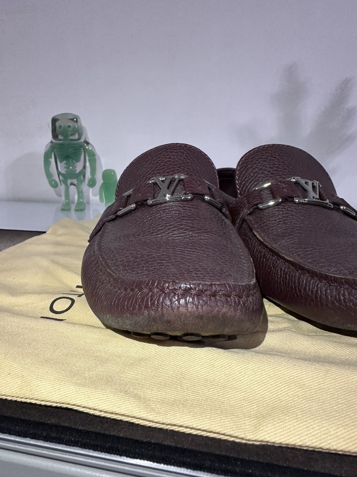 Louis Vuitton Wine Mocasines Size US 11.5 / EU 44-45 - 3 Thumbnail