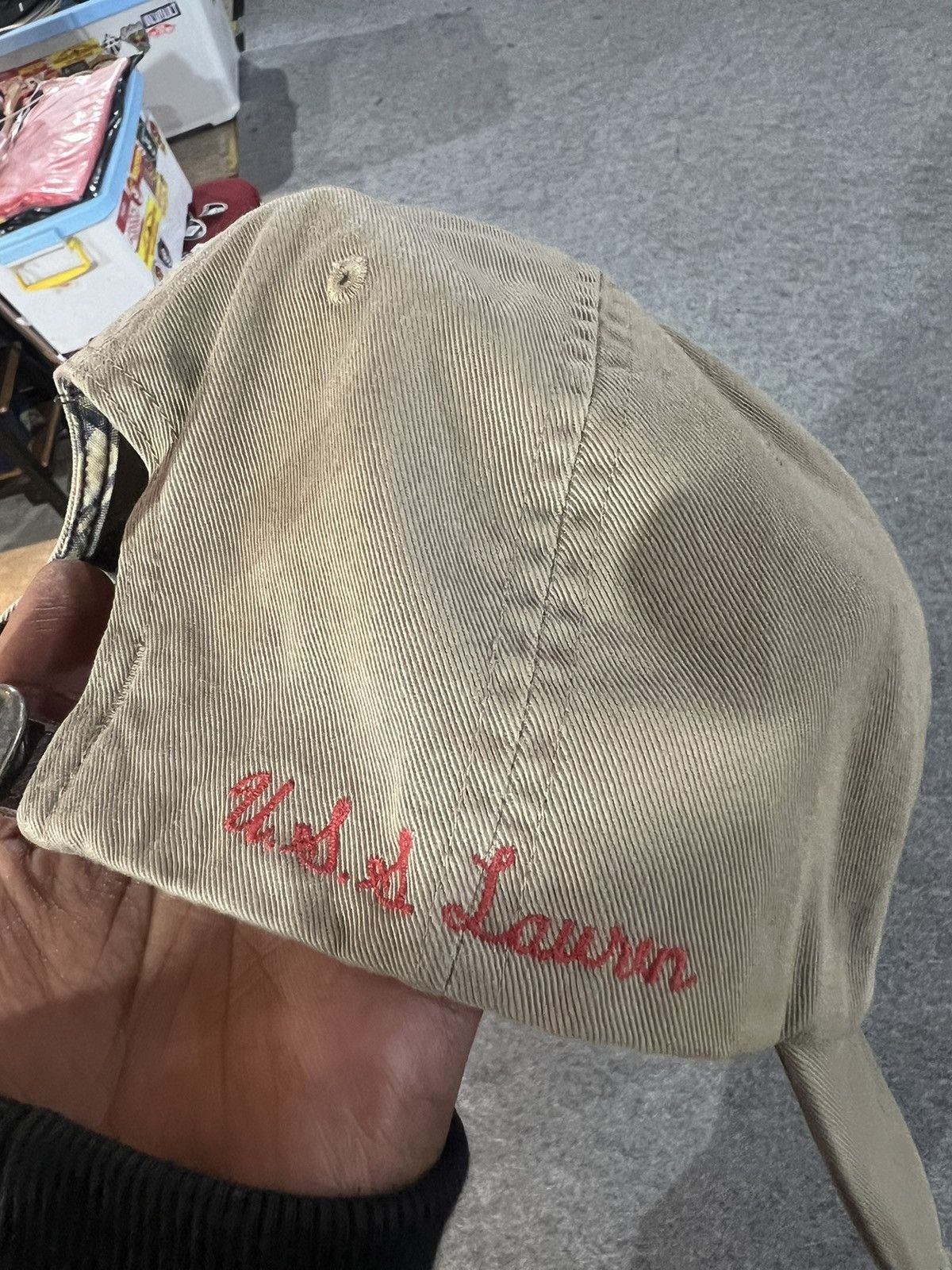Polo Ralph Lauren 2000s Polo Ralph Lauren Rrl Sukajan Embroidery Leather Strap Size ONE SIZE - 5 Thumbnail