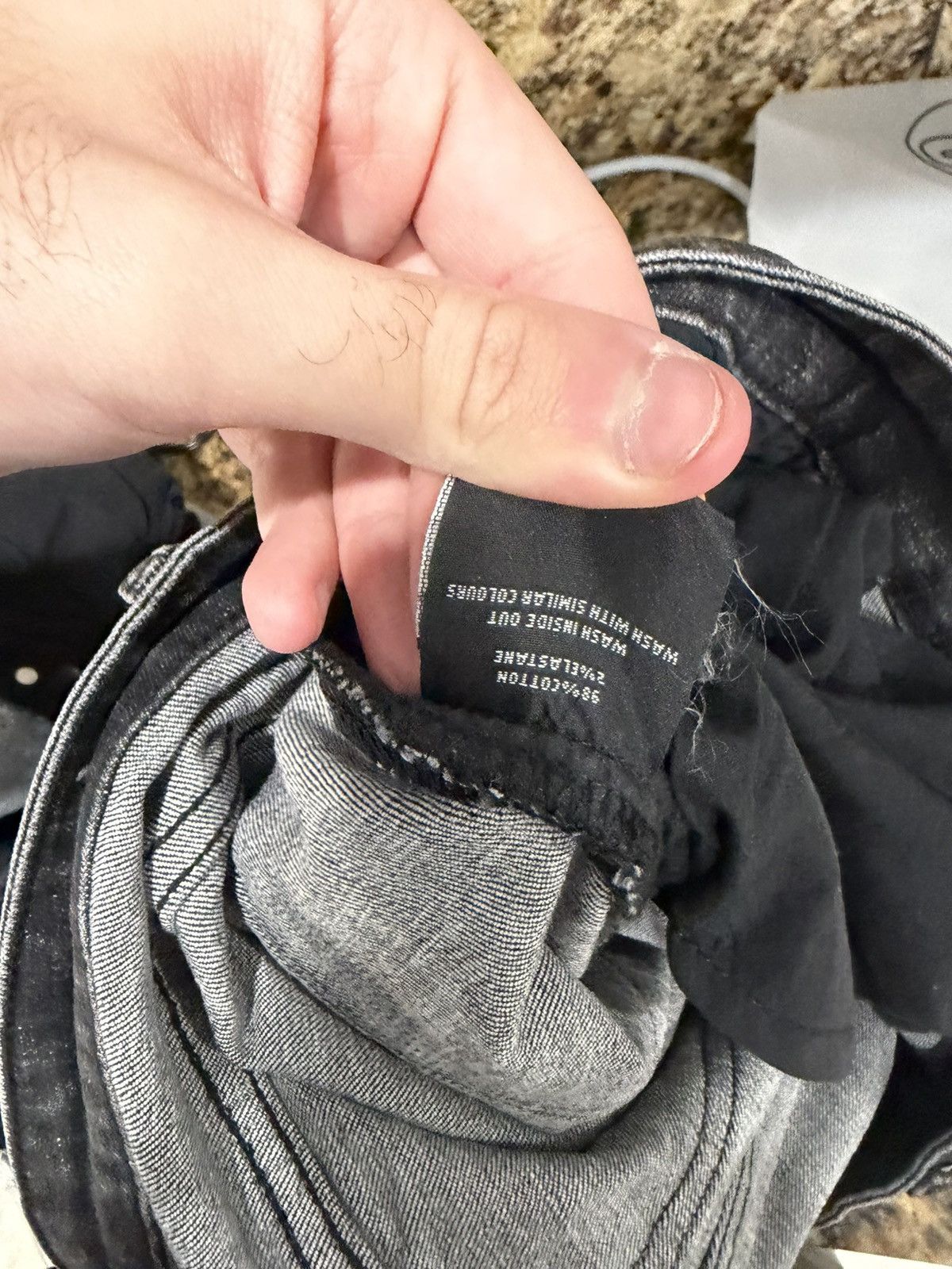 Godspeed Godspeed Patchwork Denim Shorts Black V2 Size 38 Men’s Size US 38 / EU 54 - 10 Thumbnail