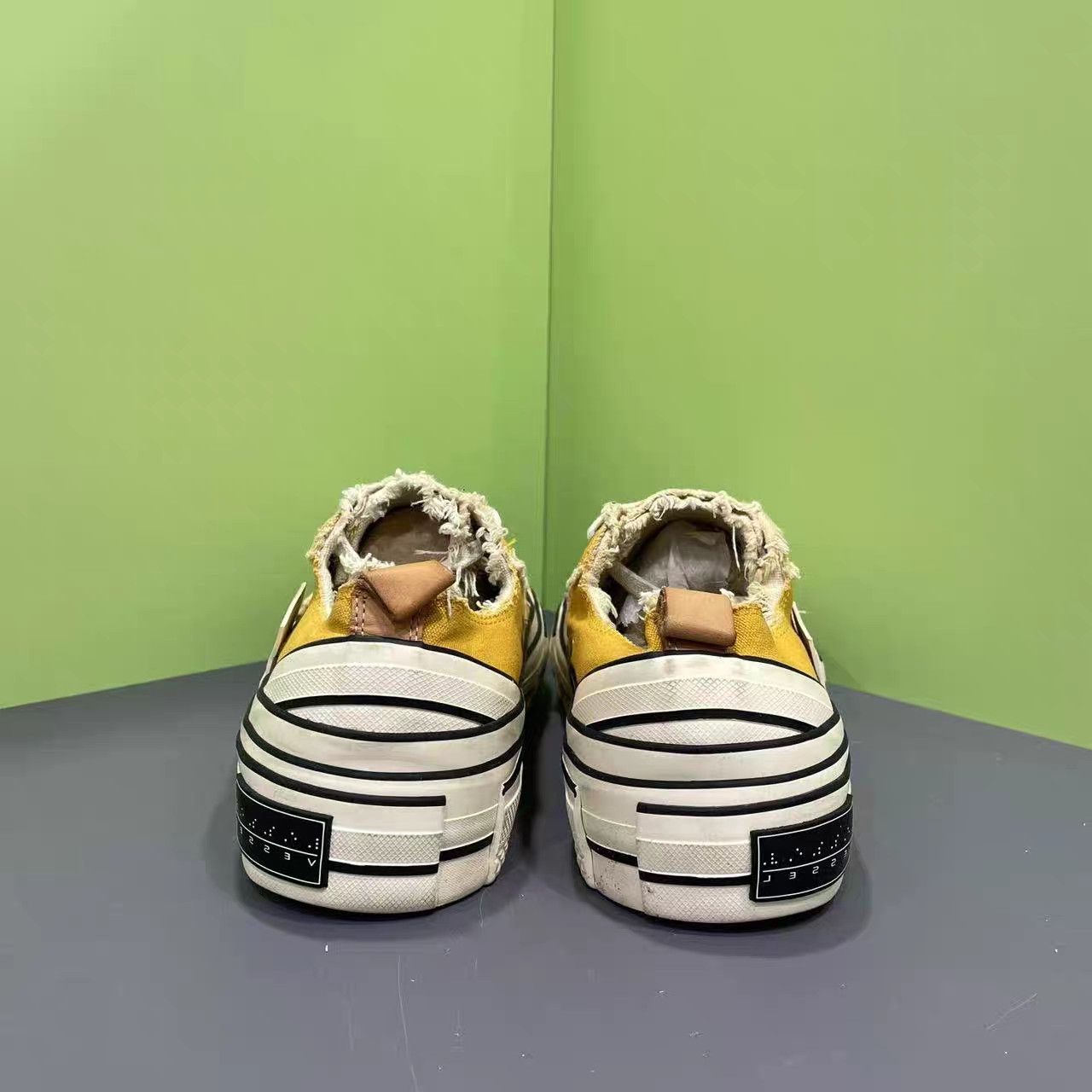 xVESSEL xVESSEL Wu Jianhao Yellow White Ginger Canvas Shoes K15 Size US 8 / EU 41 - 6 Thumbnail