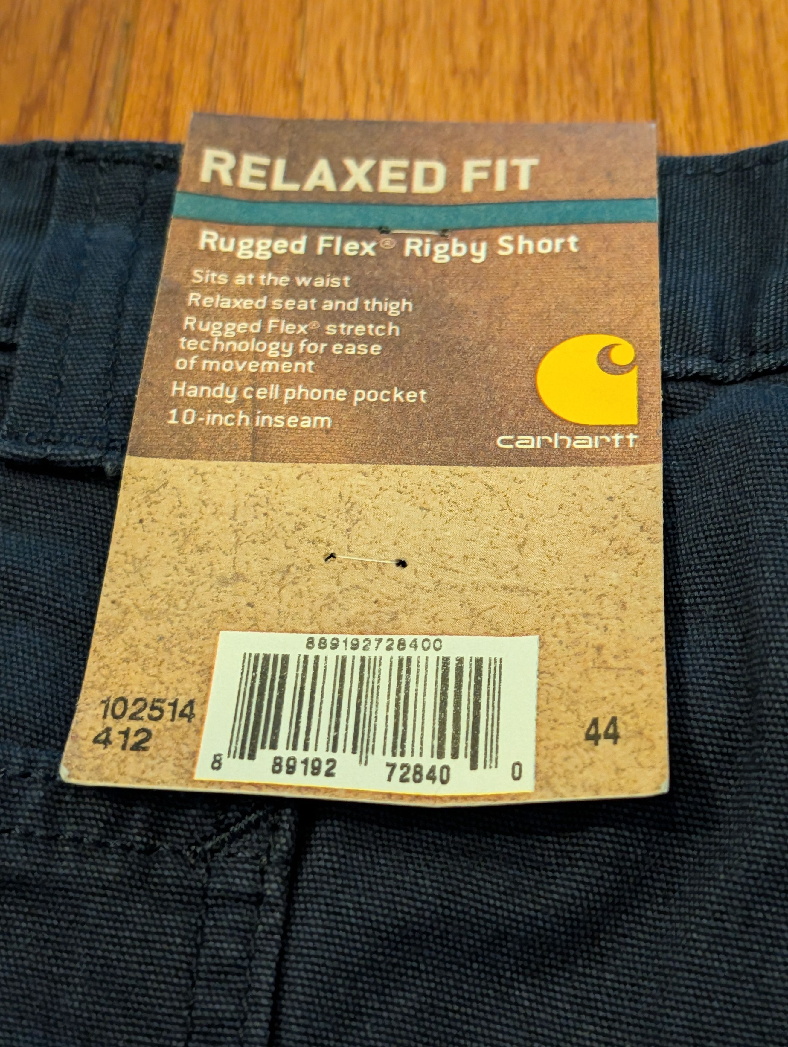 Carhartt Carhartt Rugged Flex Relaxed Fit 44 x 10 Rigby Shorts Size US 44 / EU 60 - 4 Thumbnail