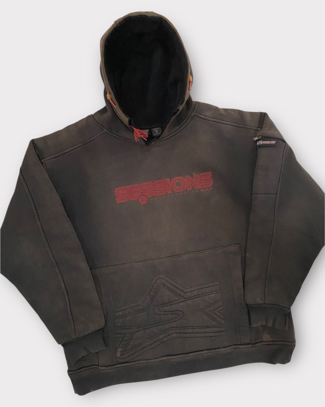 Sessions Vintage Sessions Skateboard logo hoodie Size US XL / EU 56 / 4 - 3 Thumbnail