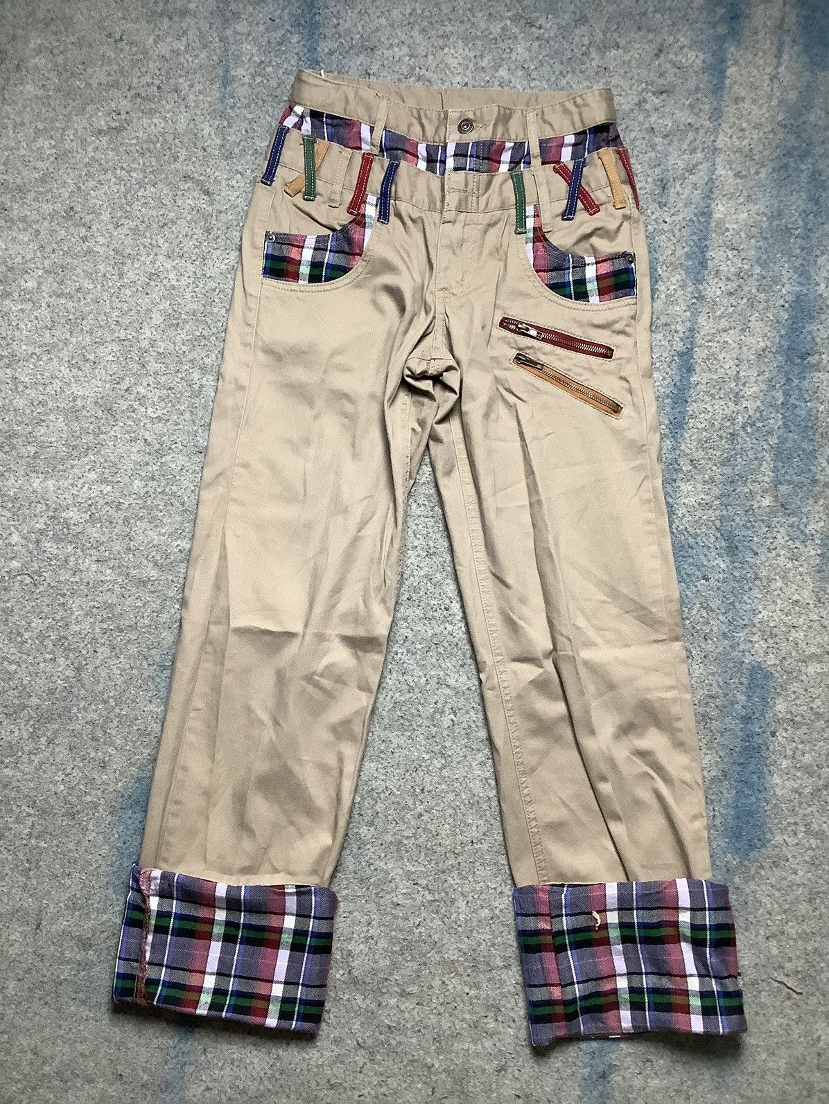 If Six Was Nine × Japanese Brand × Le Grande Bleu (L.G.B.) Japanese Brand YKK Zipper Double Waist Pants Size US 28 / EU 44 - 7 Thumbnail