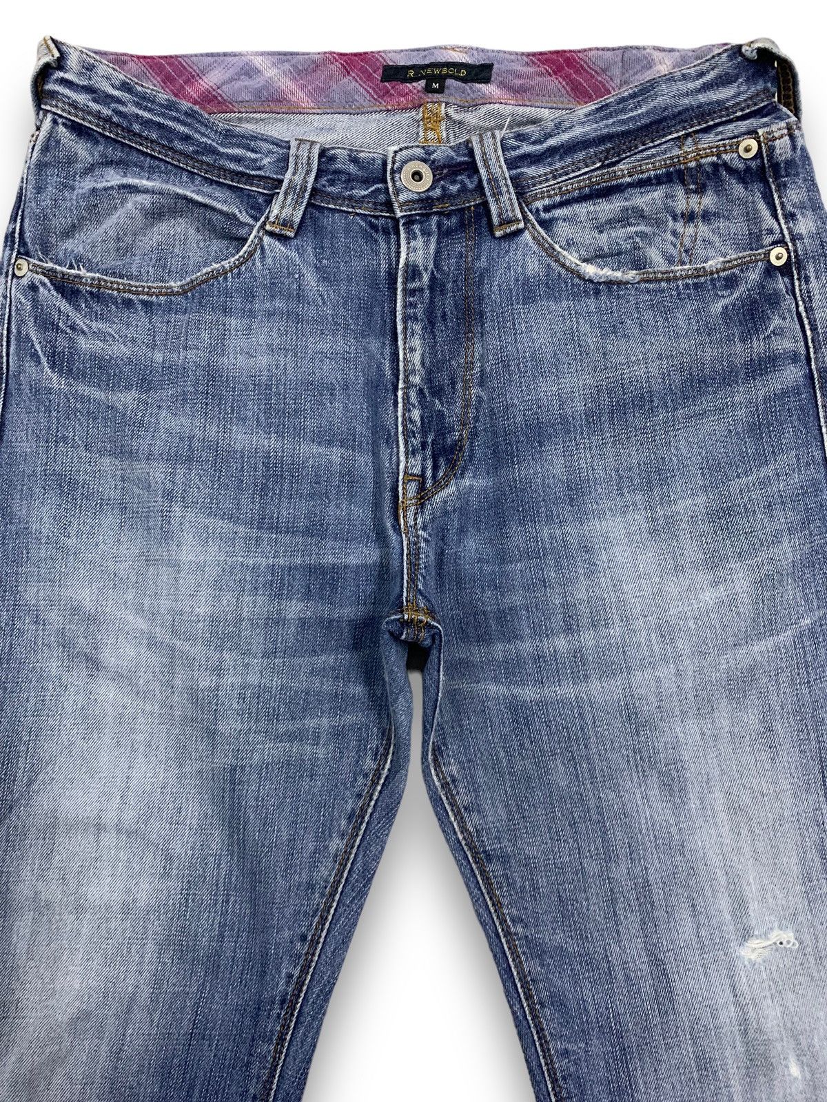 Paul Smith Vintage 90s R.Newbold Loose Fit Ripped Jeans by Paul Smith Size US 30 / EU 46 - 3 Thumbnail