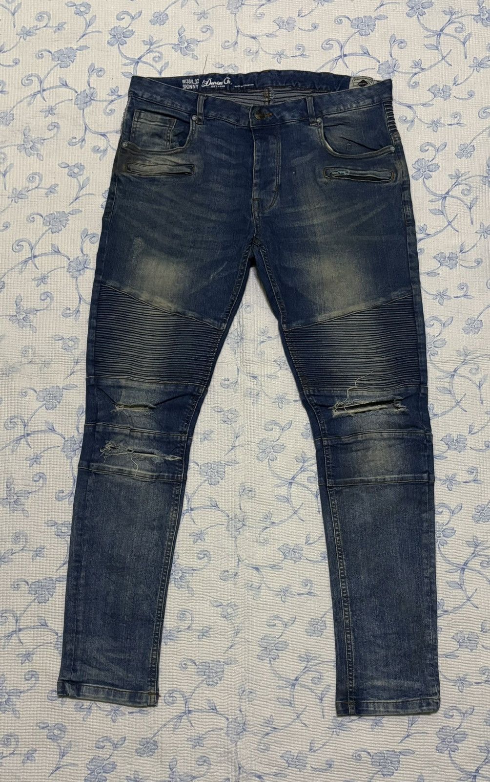 Other Dico Denim Co. Streetwear Jeans Distressed Denim Size US 36 / EU 52 - 2 Thumbnail