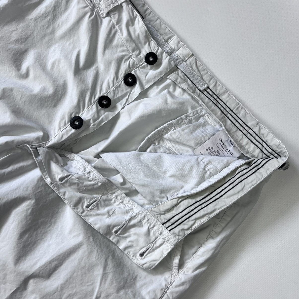 Stone Island × Vintage Vintage Stone island lightweight cotton pants Size US 32 / EU 48 - 3 Thumbnail