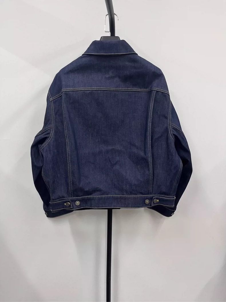 Dior DIOR Women's Classic Denim Jacket with Embroidery-2506 Size US S / EU 44-46 / 1 - 4 Thumbnail