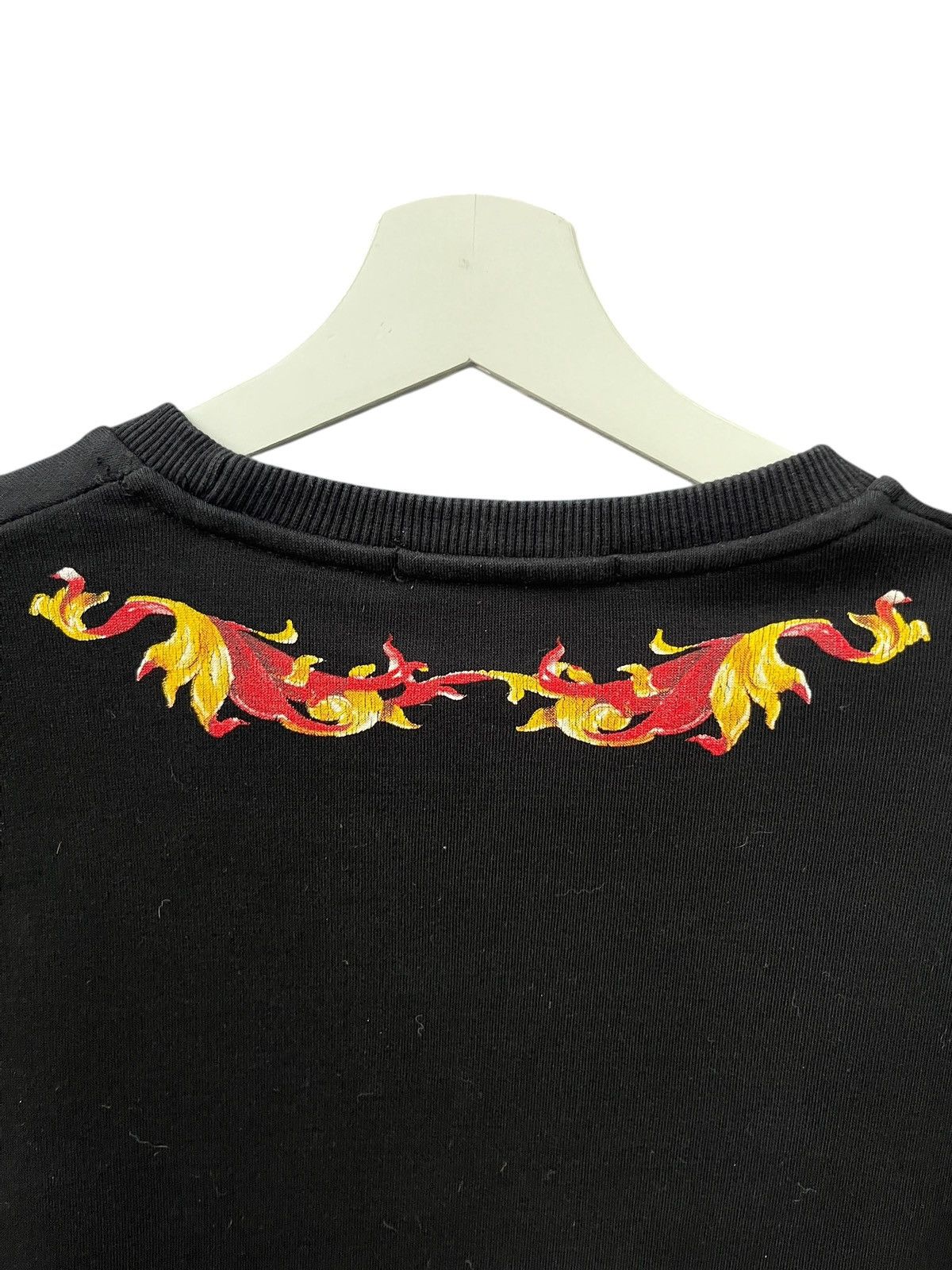 Dolce & Gabbana Dolce & Gabbana black sweatshirt Heraldic Sicilia print Size US S / EU 44-46 / 1 - 8 Thumbnail