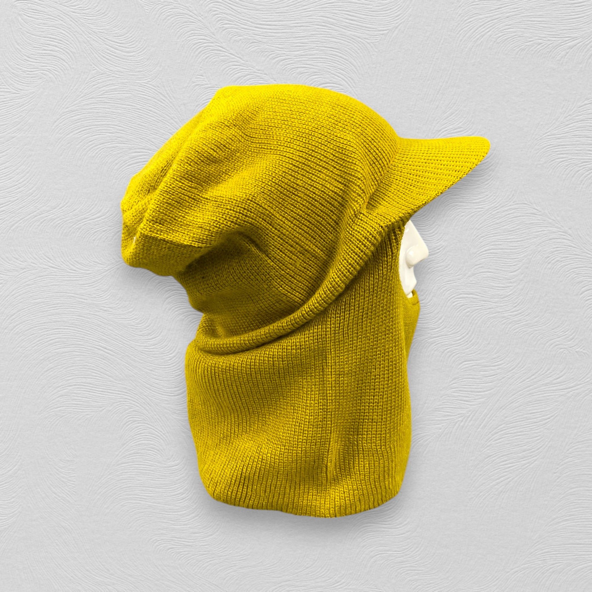 Japanese Brand Ski Full Face Beanie With Brim -BN927 Size ONE SIZE - 4 Thumbnail