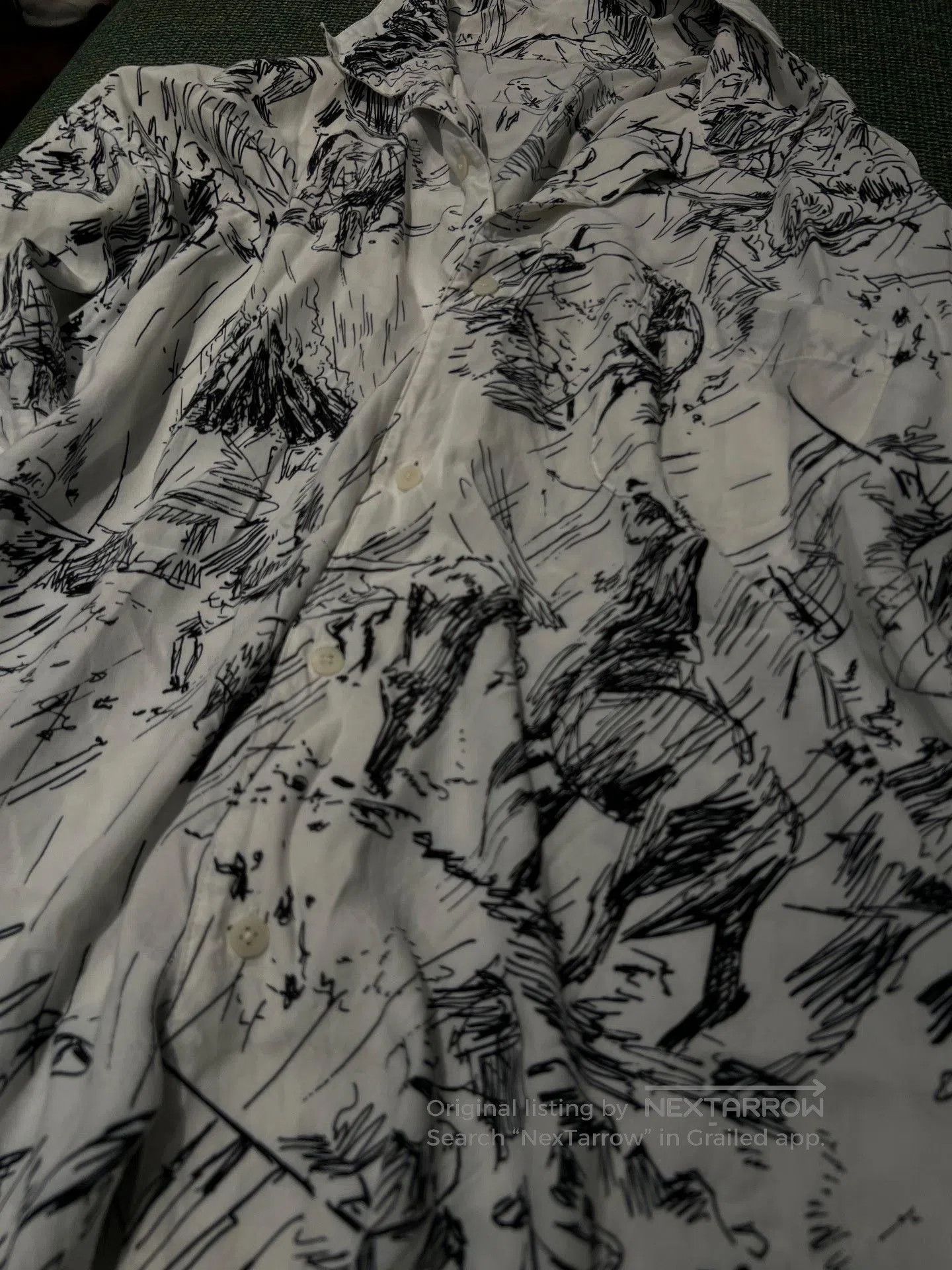 Porter Classic Porter Classic Seven Samurai Aloha Shirt. Size US M / EU 48-50 / 2 - 2 Thumbnail