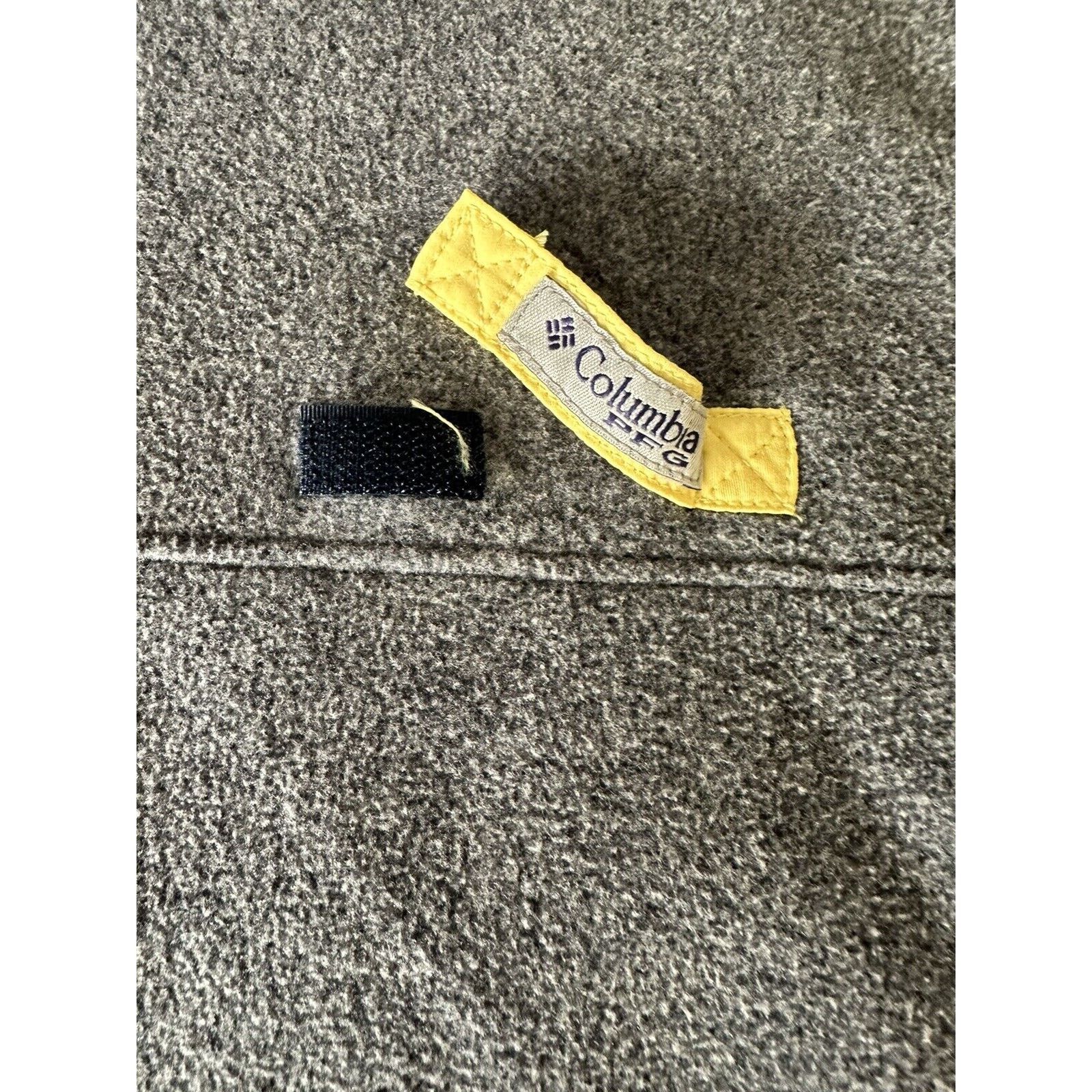 Columbia Columbia Sports Co PFG, Fleece Vest Jacket Grey/Yellow Large Size US L / EU 52-54 / 3 - 4 Thumbnail