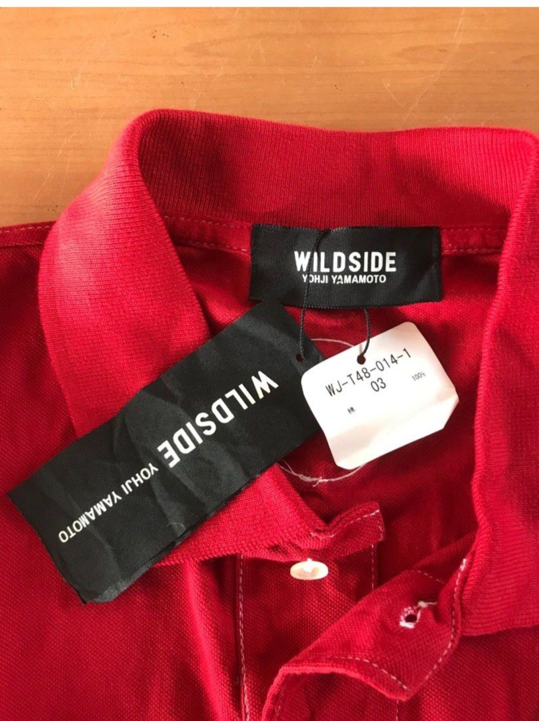 Yohji Yamamoto Yohji Yamamoto x Wildside Patch Polo Shirt Size US L / EU 52-54 / 3 - 5 Thumbnail