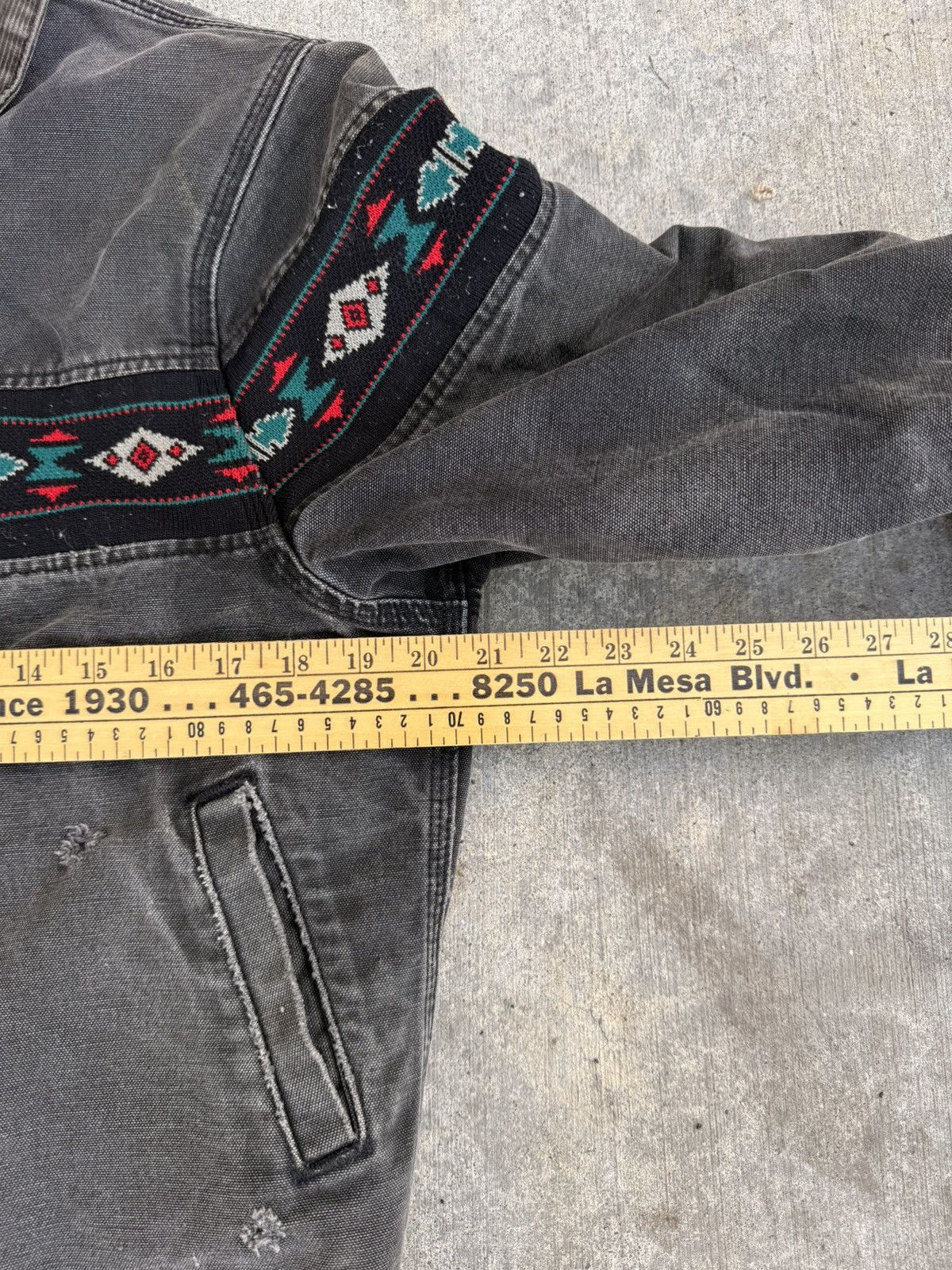 Carhartt Vintage 90s Carhartt Aztec Jacket Size US S / EU 44-46 / 1 - 4 Thumbnail