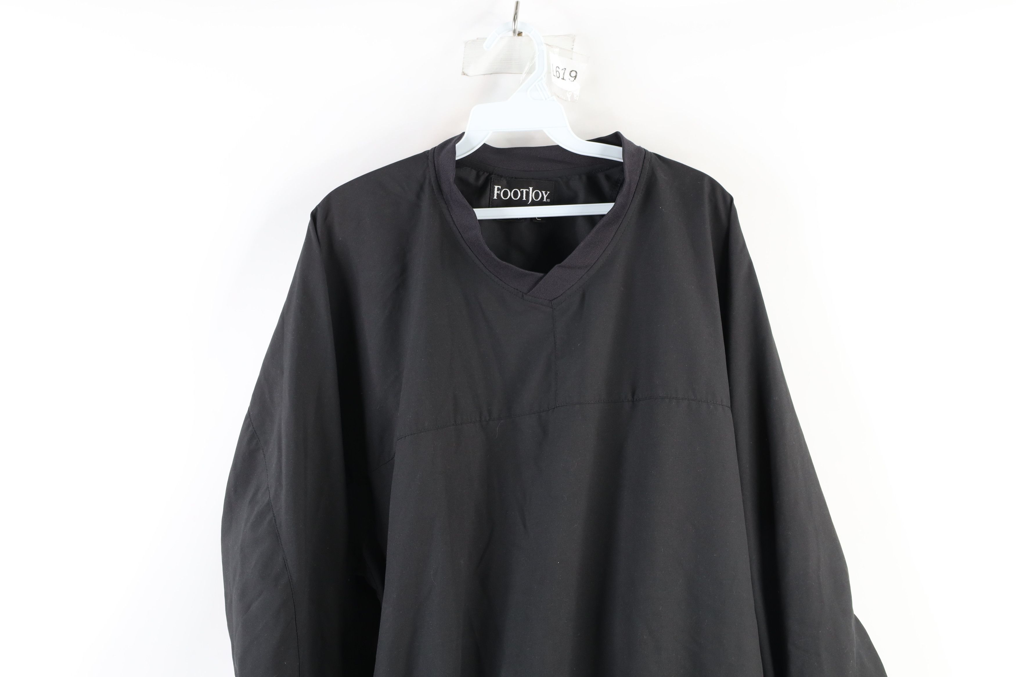 Footjoy × Vintage Vintage FootJoy Pullover Golf Windbreaker Rain Jacket Black Size US L / EU 52-54 / 3 - 2 Thumbnail
