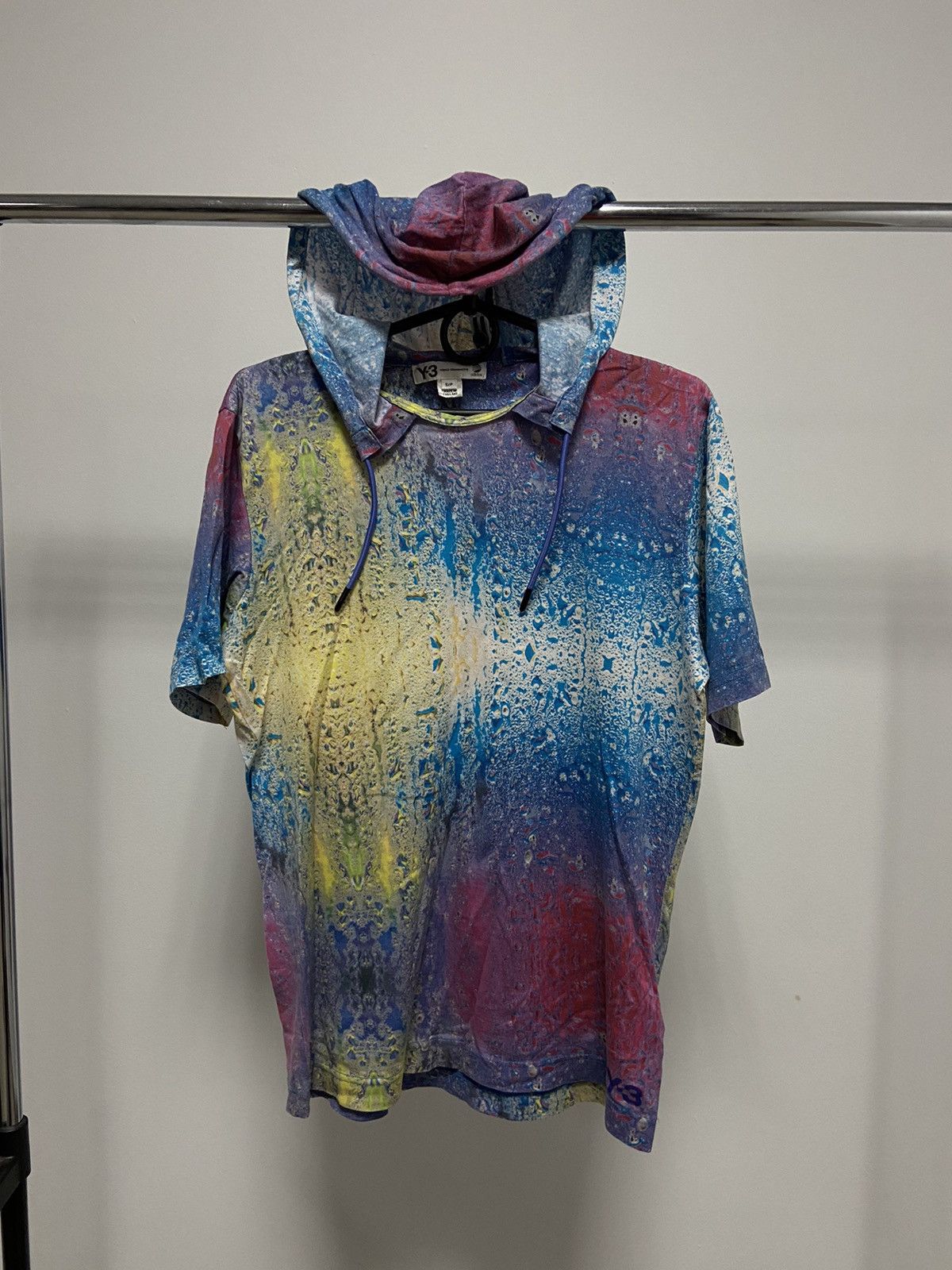 Vintage × Y-3 × Yohji Yamamoto Y-3 Yohji Yamamoto adidas t shirt hoodie Vintage overprint Size US S / EU 44-46 / 1 - 1 Thumbnail