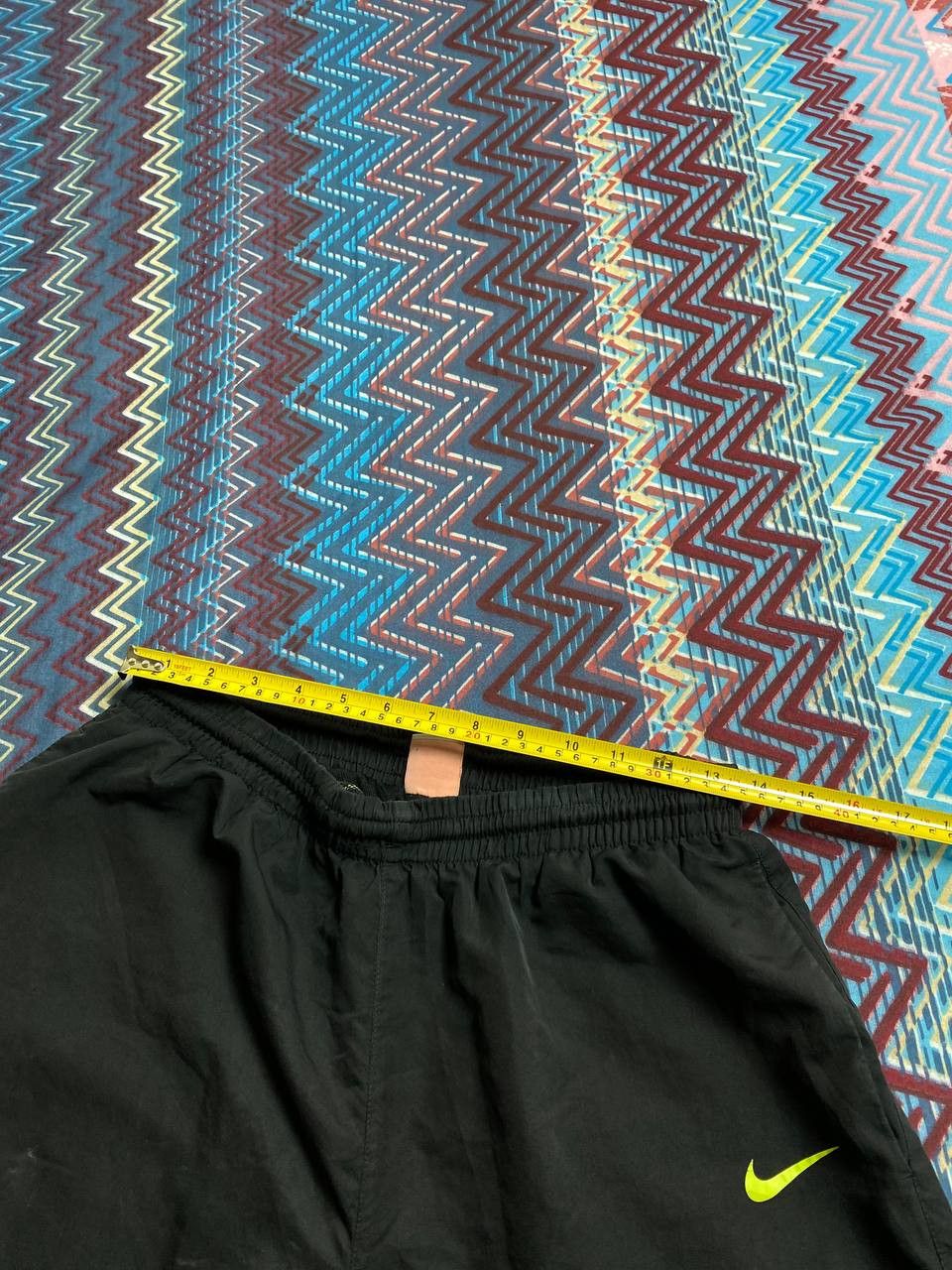 Nike 00s Vintage Nike Nylon Drill Pants Swoosh Logo Y2K Rare Size US 34 / EU 50 - 12 Thumbnail