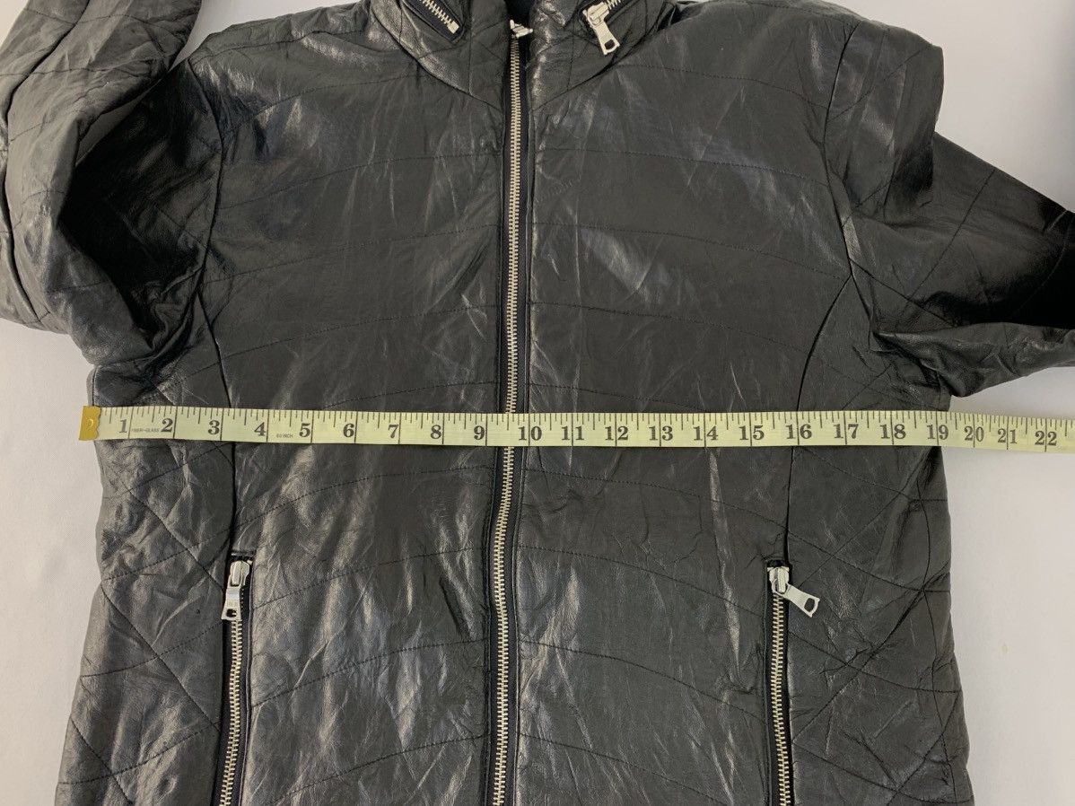 JACKROSE Jackrose Leather Biker Jacket Full Zip Style Quilted Inner Size US S / EU 44-46 / 1 - 9 Thumbnail