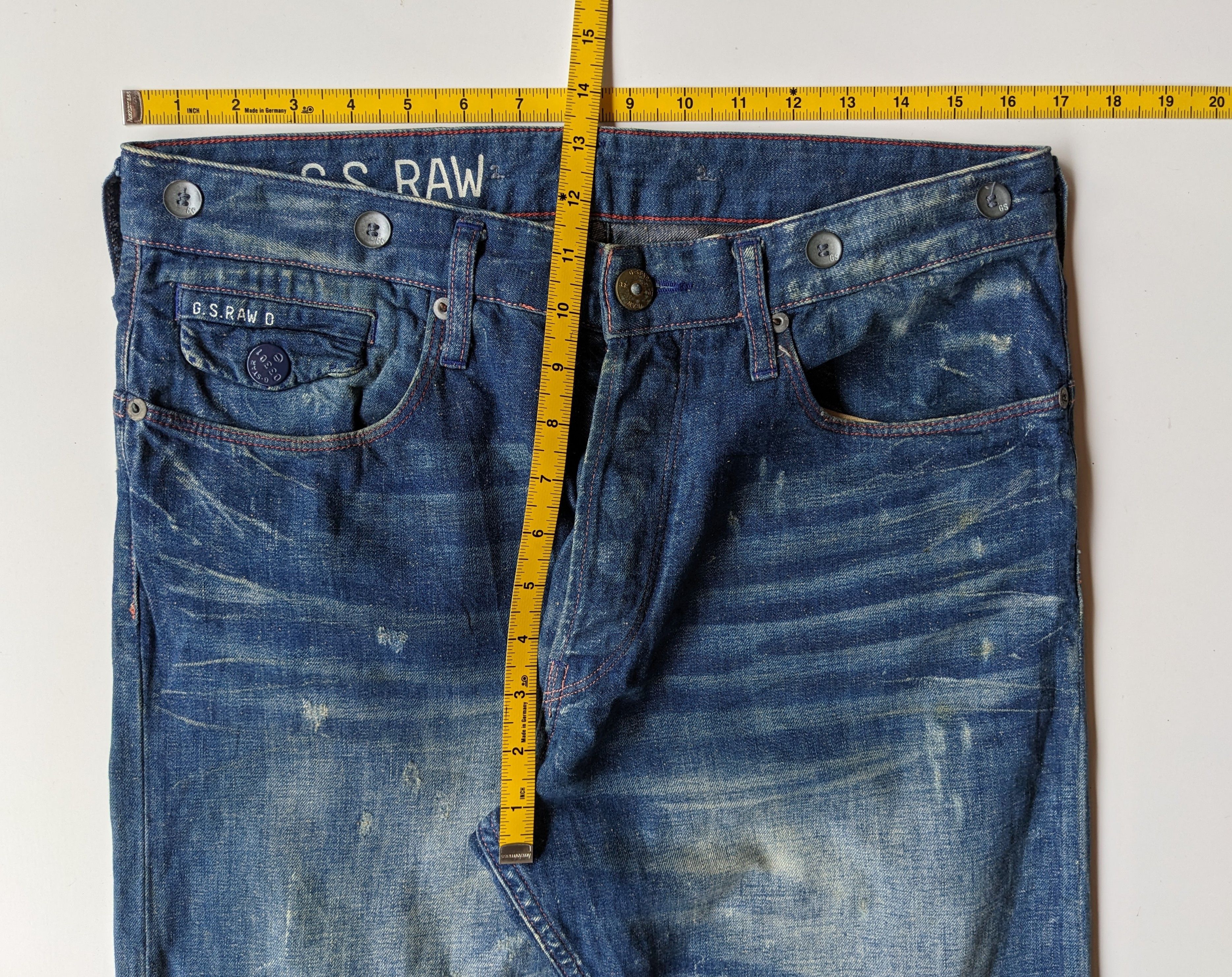 G-Star G Star Raw RE Morris Tapered jeans Size US 34 / EU 50 - 11 Thumbnail