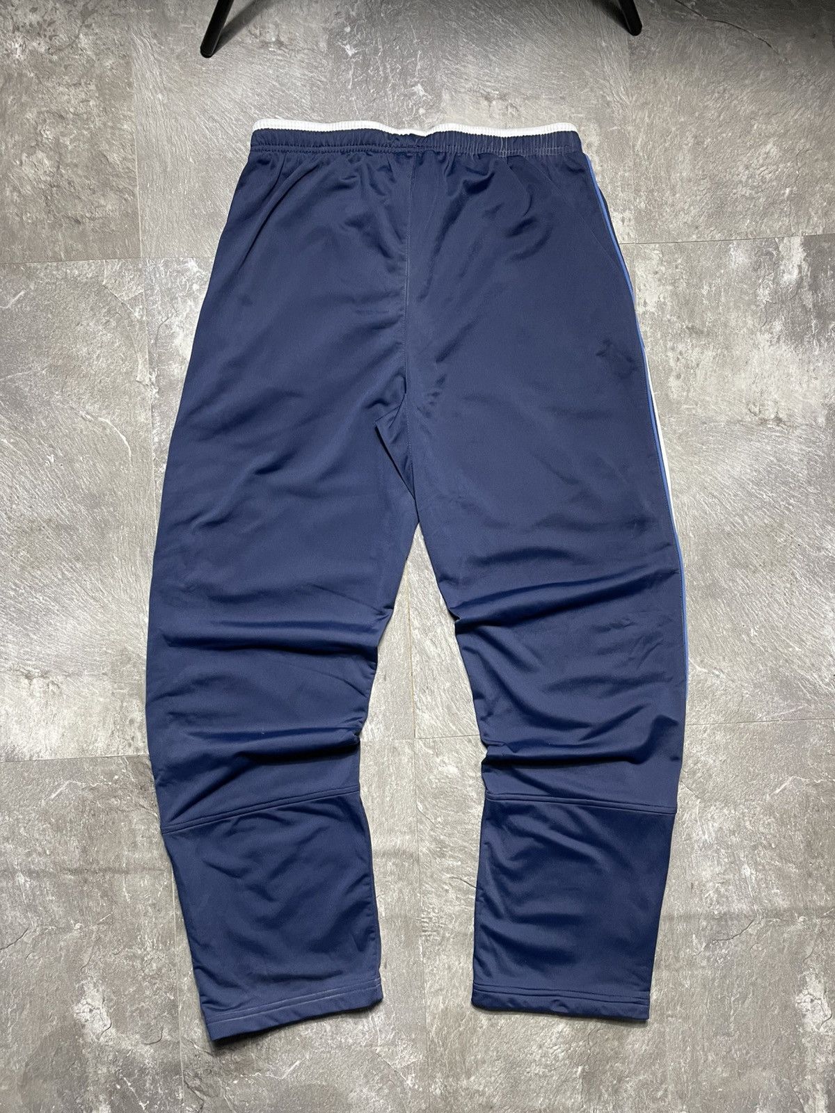 Nike NEW Nike Vintage Track Pants Blue Baggy Y2K Double Swoosh Size US 36 / EU 52 - 9 Thumbnail