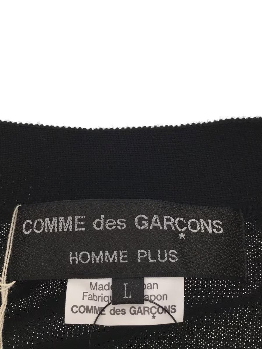 Comme des Garcons × Comme des Garcons Homme Plus Spike Stitch Wool Knit Sweater Vest Size US L / EU 52-54 / 3 - 3 Thumbnail