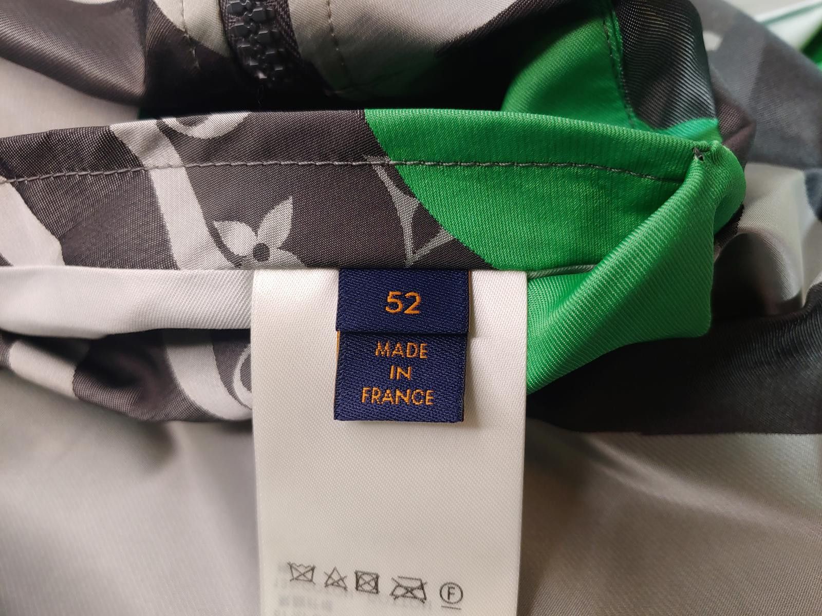 Louis Vuitton Louis Vuitton Patchwork Portrait Hooded Blouson in Grey Size US L / EU 52-54 / 3 - 7 Thumbnail