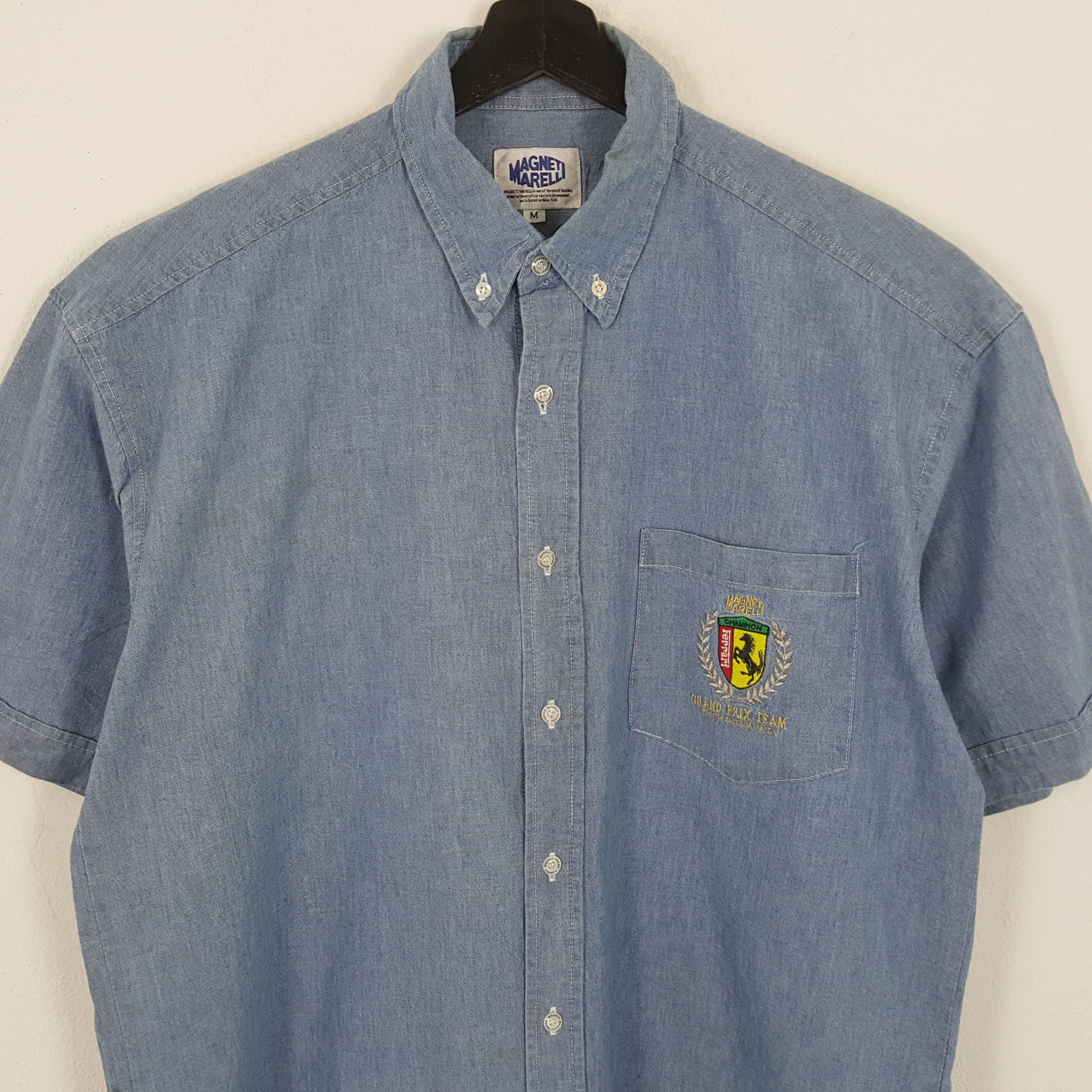 Ferrari MAGNETI MARELLI FERRARI Shirt Casual Style Size US L / EU 52-54 / 3 - 2 Thumbnail