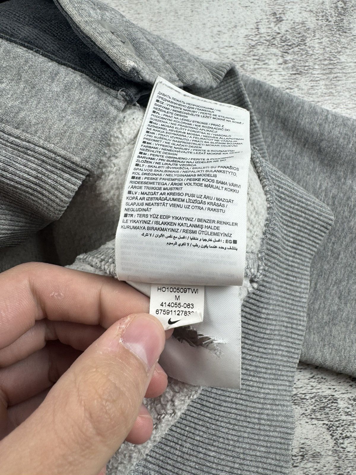 Nike Nike Sportswear Button Cardigan Sweatshirt Hoodie Pullovover Size US M / EU 48-50 / 2 - 13 Thumbnail